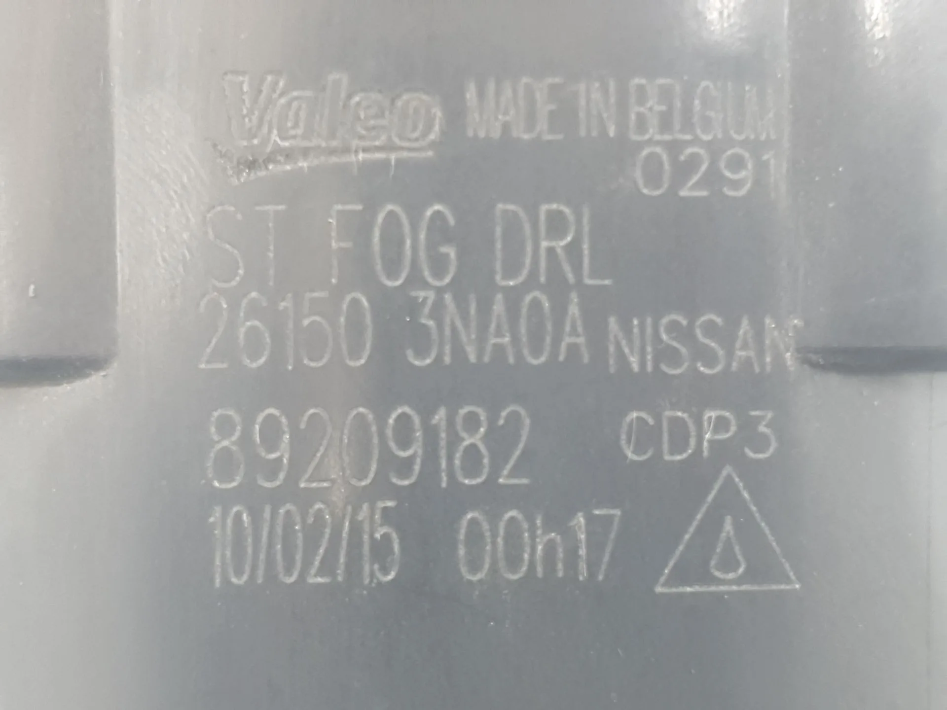Faro Antiniebla Derecho para Nissan Leaf (Ze0)
