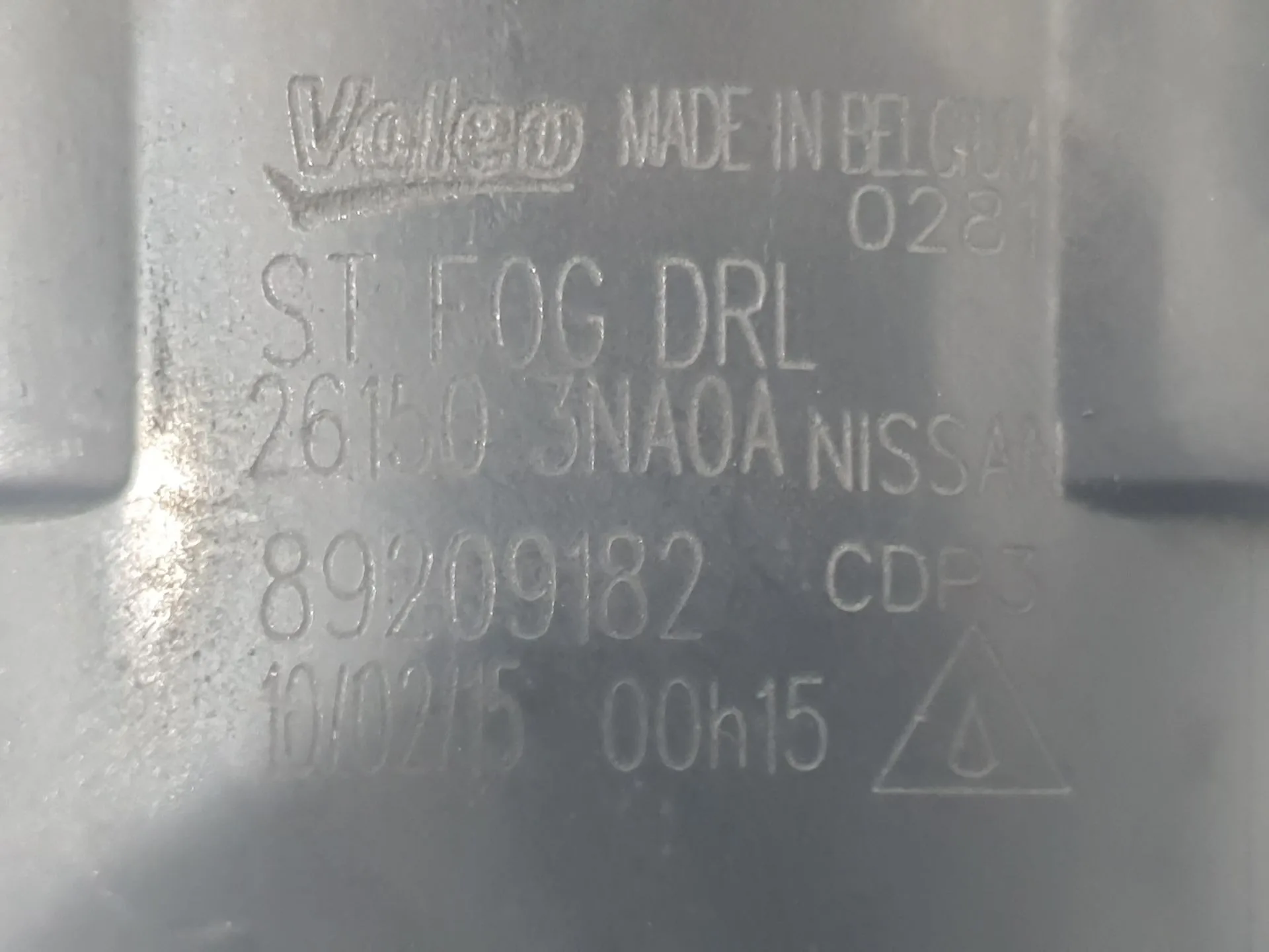 Faro Antiniebla Izquierdo para Nissan Leaf (Ze0)