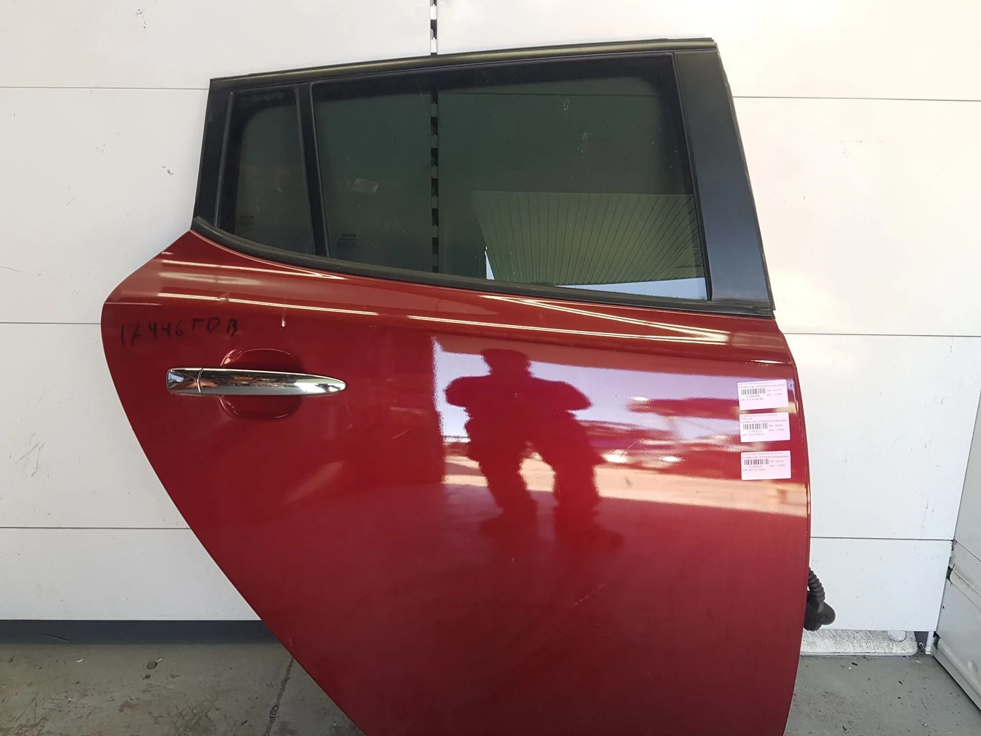 Puerta Trasera Derecha para Nissan Leaf (Ze0)