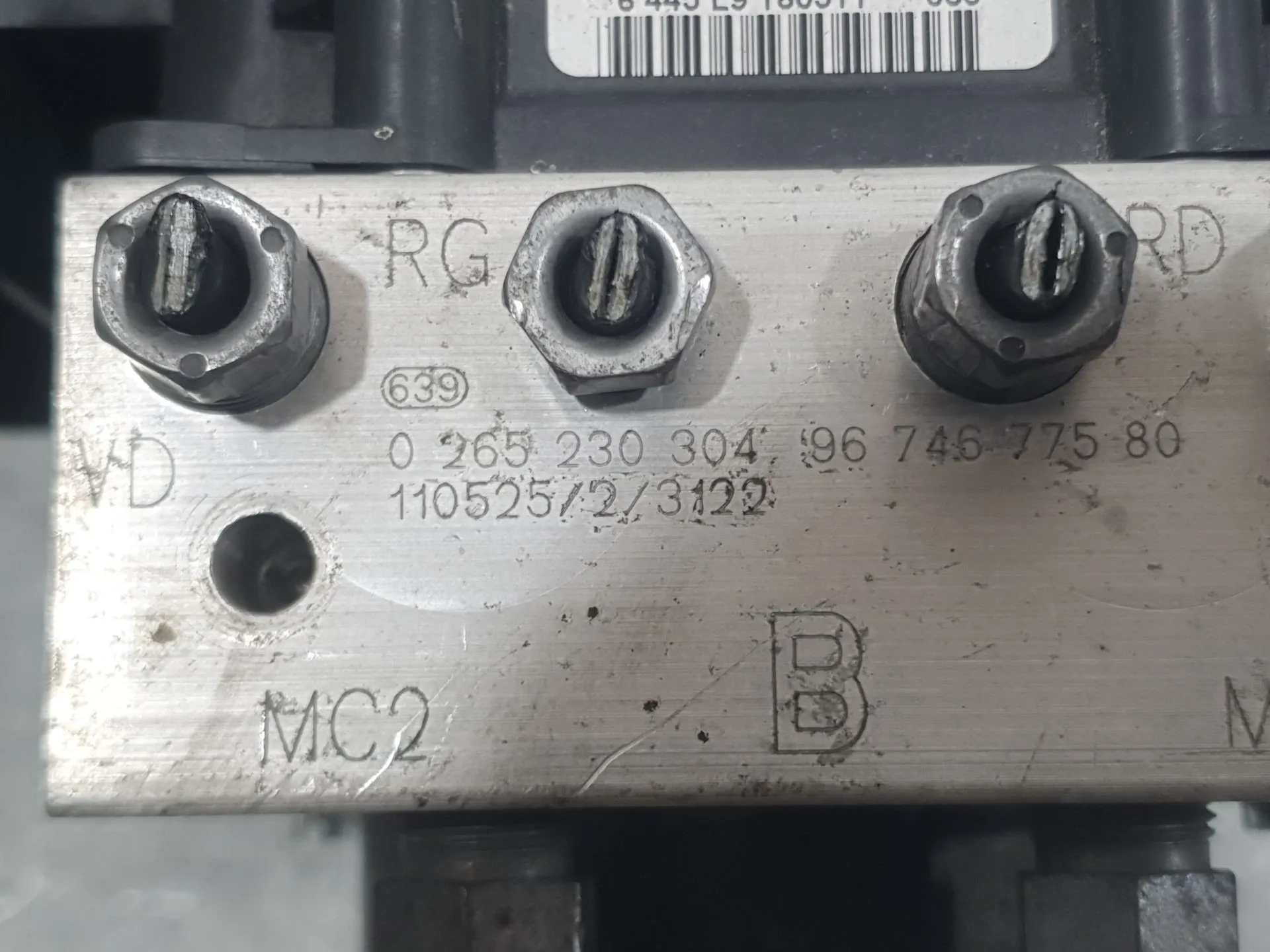 Abs para Peugeot 5008 (0U_, 0E_)