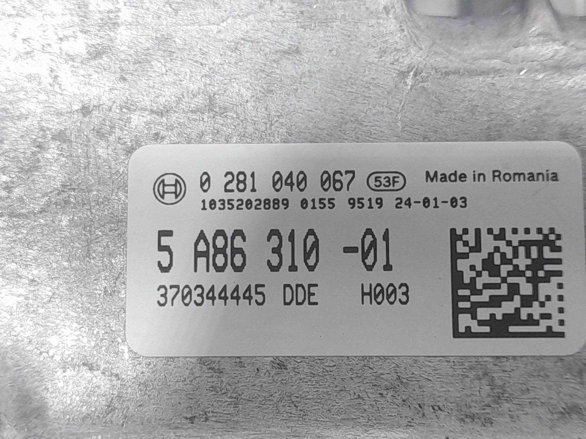 Centralita Motor Uce para Bmw Serie 1 Lim. (F40)