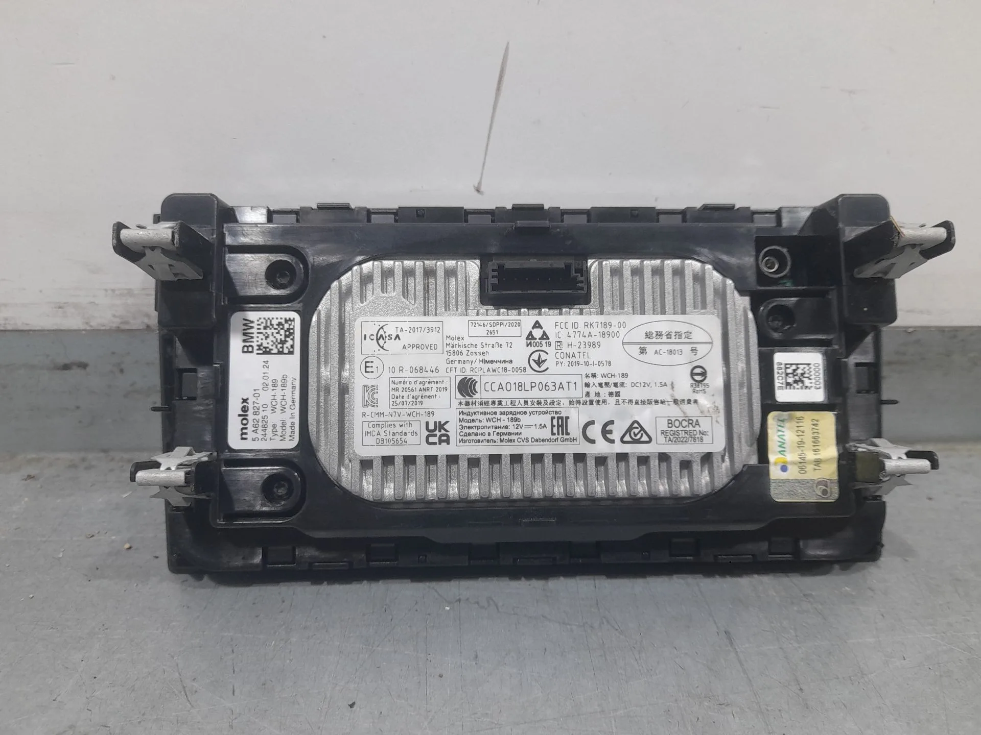 Cargador Inductivo para Bmw Serie 1 Lim. (F40)