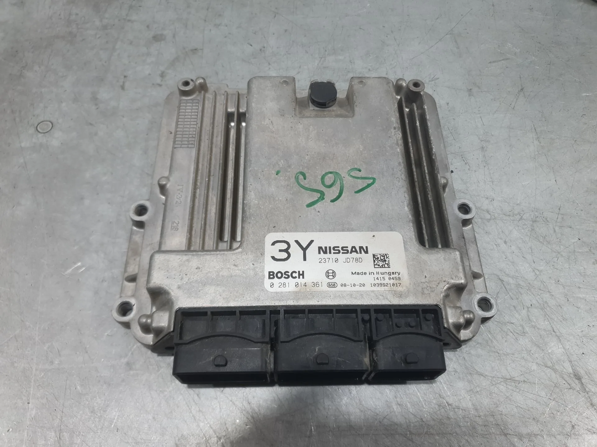 Centralita Motor Uce para Nissan Qashqai I (J10, Nj10)