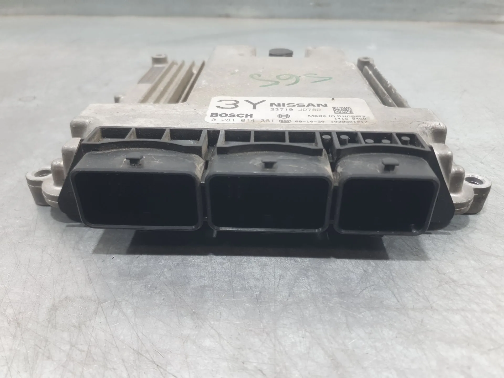 Centralita Motor Uce para Nissan Qashqai I (J10, Nj10)