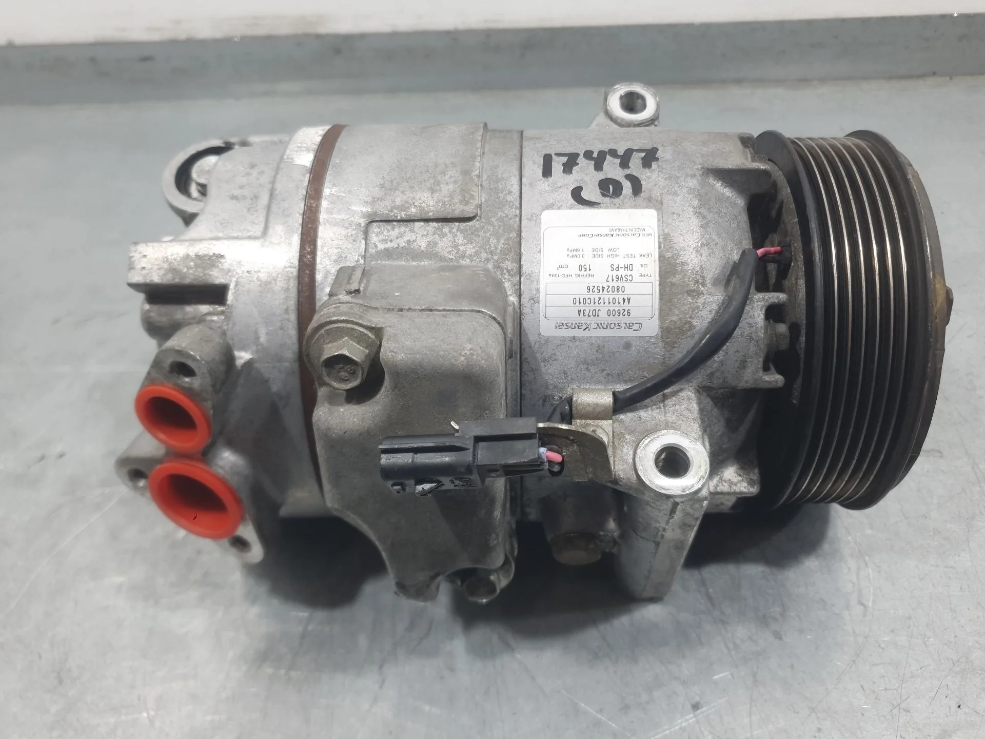 Compresor Aire Acondicionado para Nissan Qashqai I (J10, Nj10)