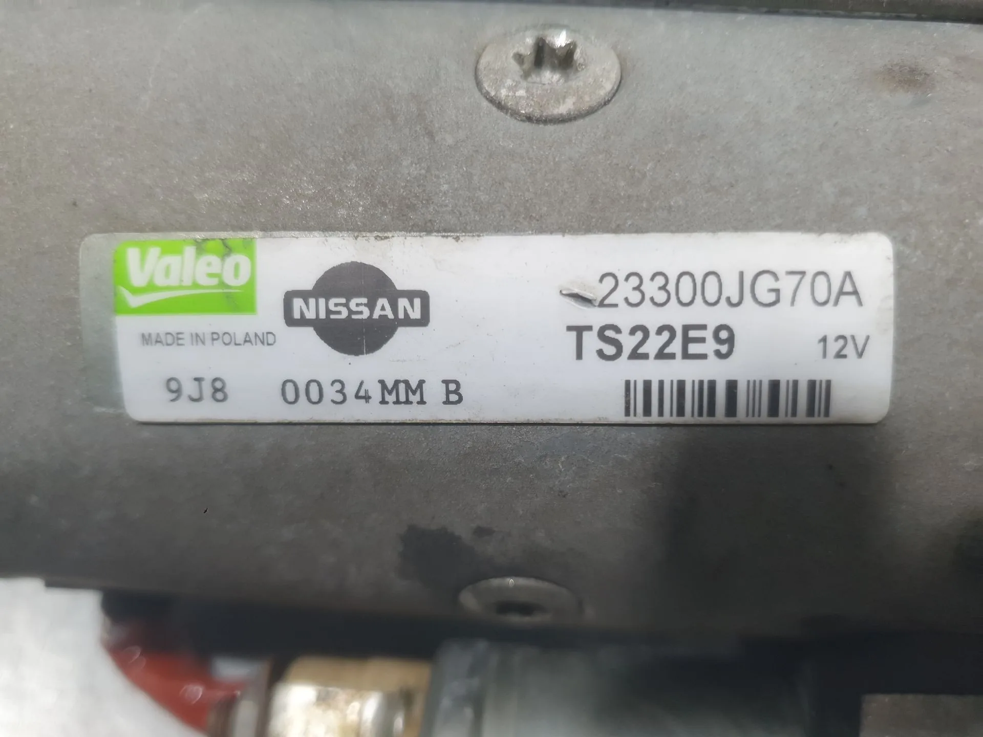 Motor Arranque para Nissan Qashqai I (J10, Nj10)