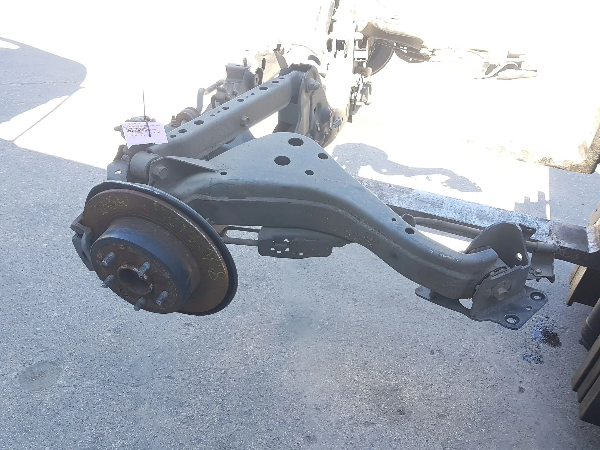 Puente Trasero para Nissan Qashqai I (J10, Nj10)