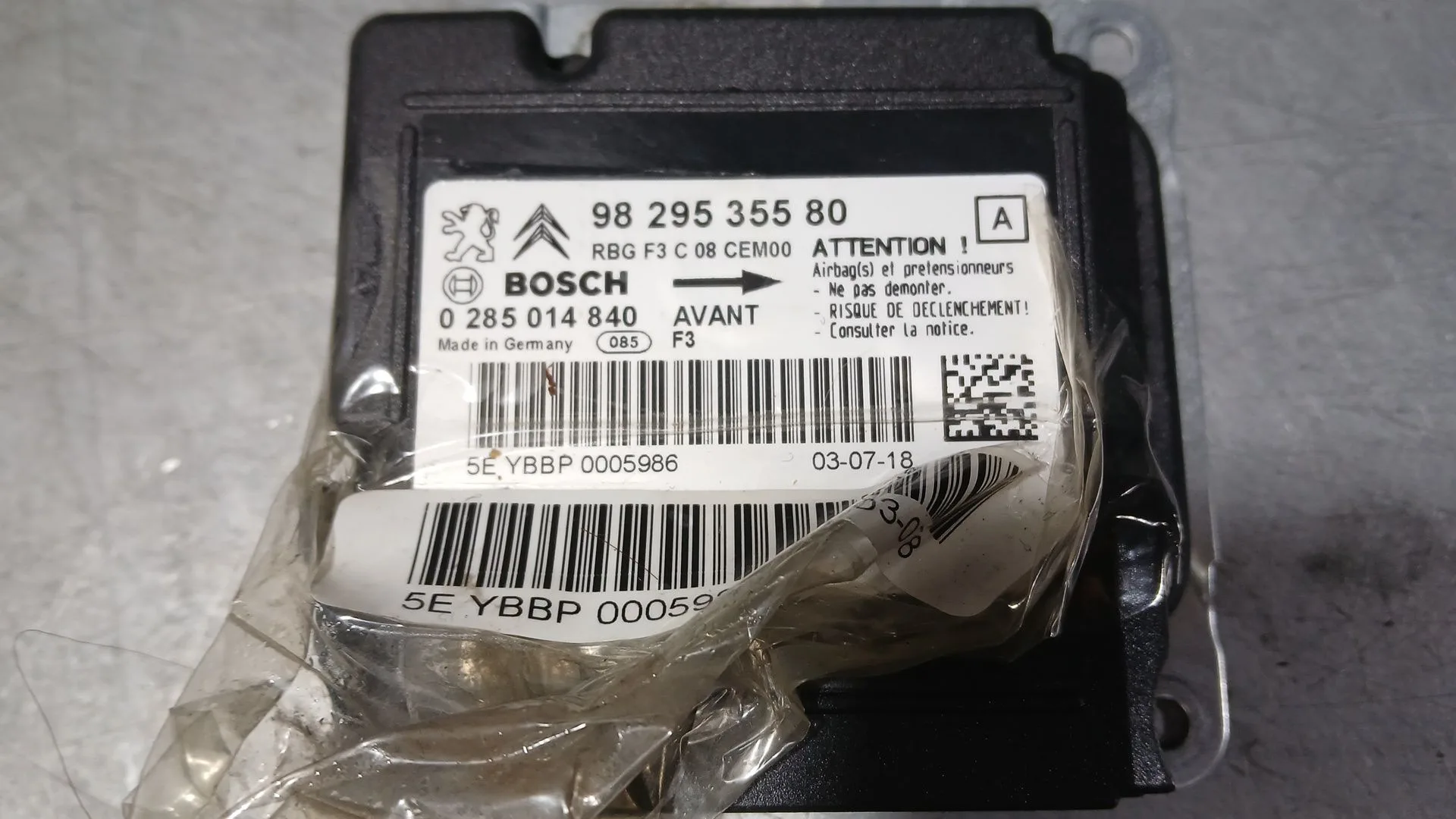 Kit Airbag para Citroën C4 Cactus