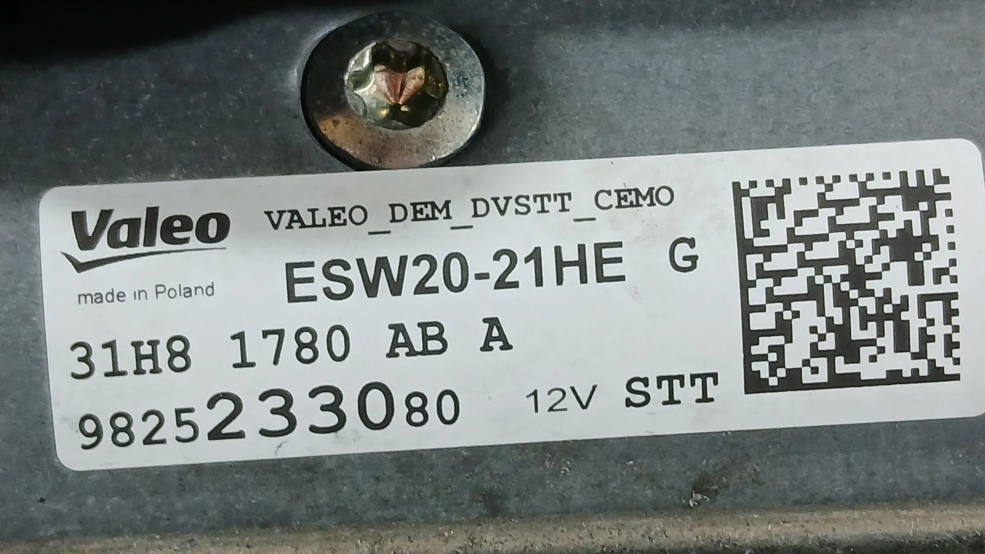 Motor Arranque para Citroën C4 Cactus