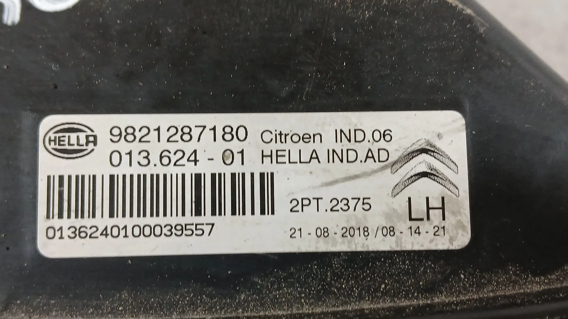 Piloto Delantero Izquierdo para Citroën C4 Cactus