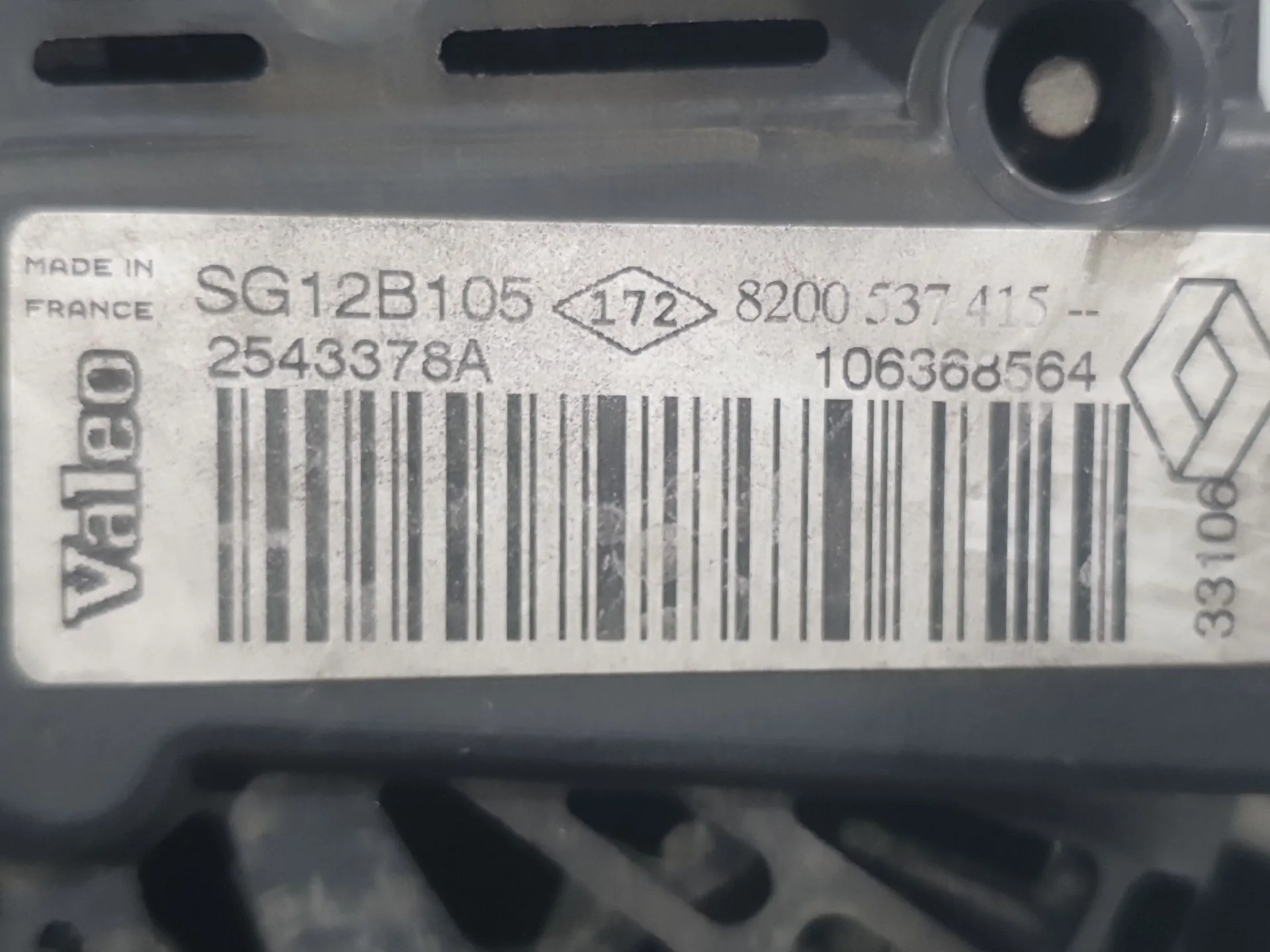 Alternador para Dacia Logan (Ls_)