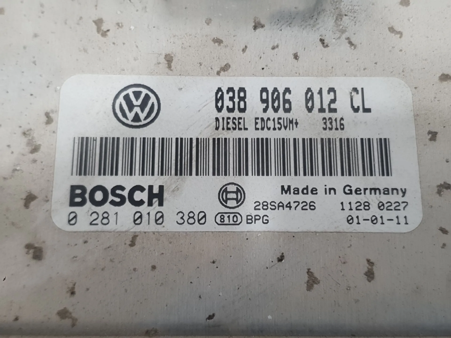 Centralita Motor Uce para Skoda Octavia I (1U2)