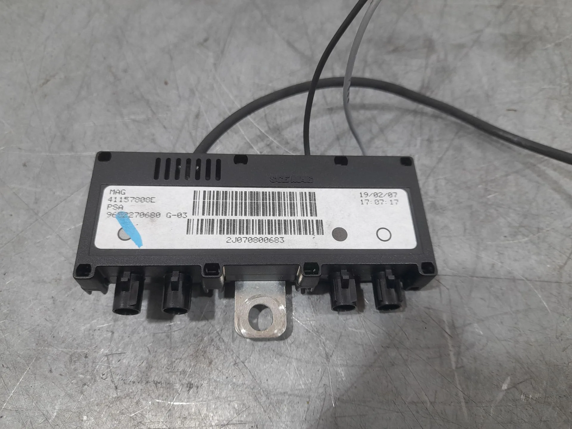 Amplificador Antena para Citroën C6 (Td_)