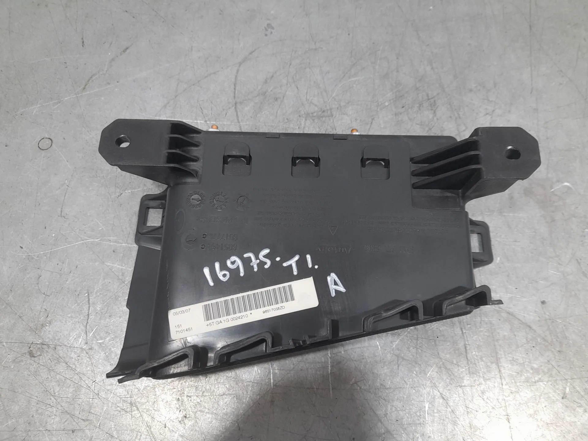 Airbag Lateral Trasero Izquierdo para Citroën C6 (Td_)
