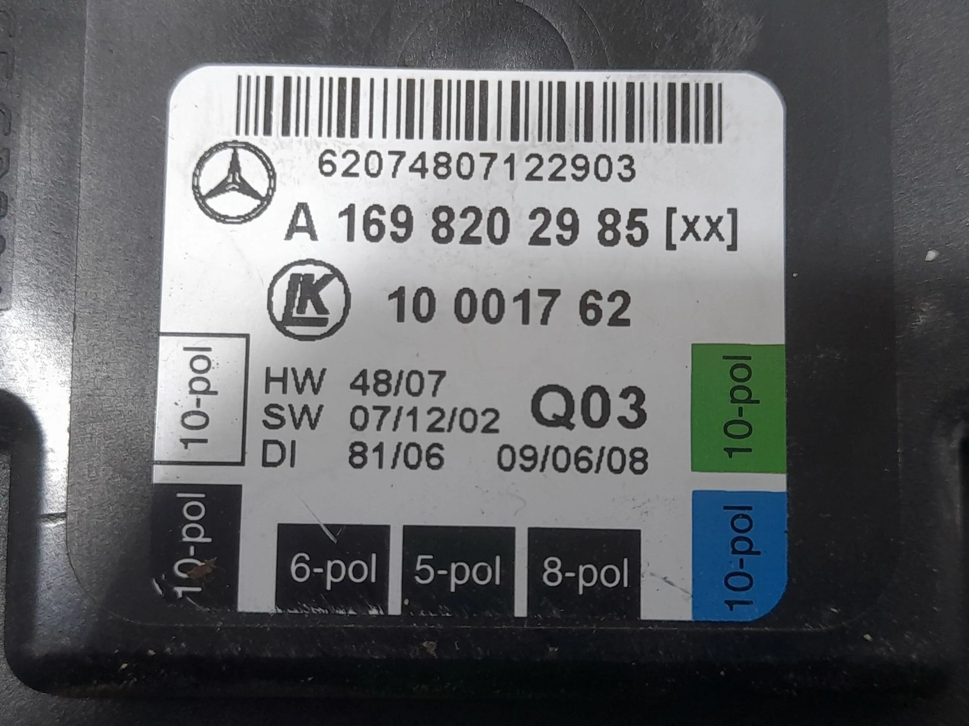 Modulo Electronico para Mercedes-Benz Clase B Sports Tourer (W245)
