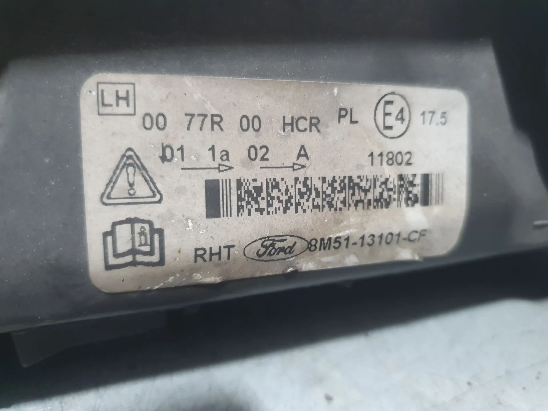 Faro Izquierdo para Ford Focus Ii (Da_, Hcp, Dp)