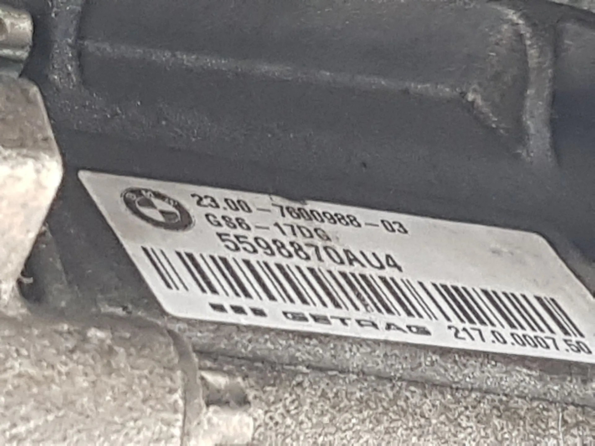 Caja Cambios para Bmw 1 (F20)