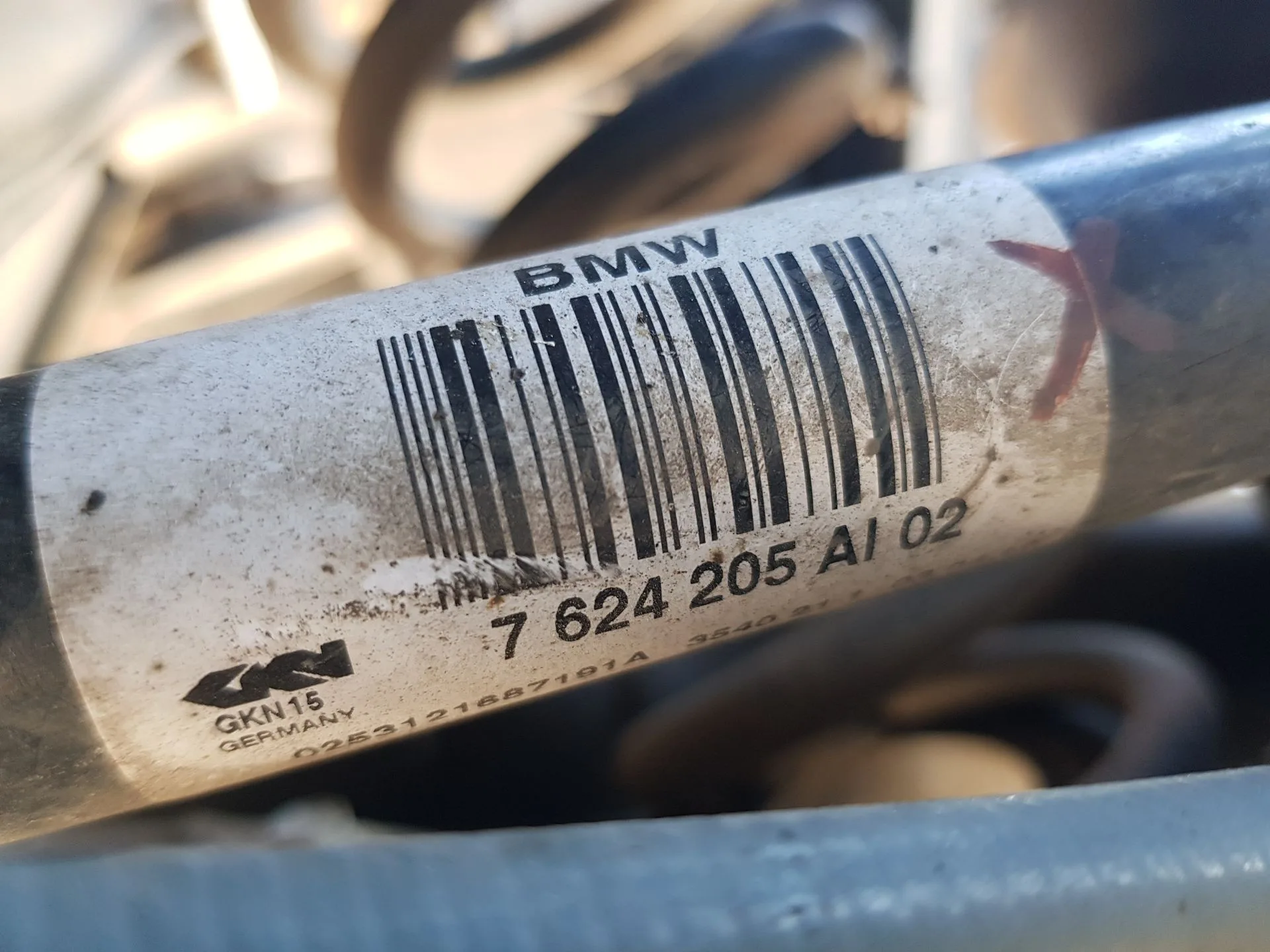 Transmision Trasera Izquierda para Bmw 1 (F20)