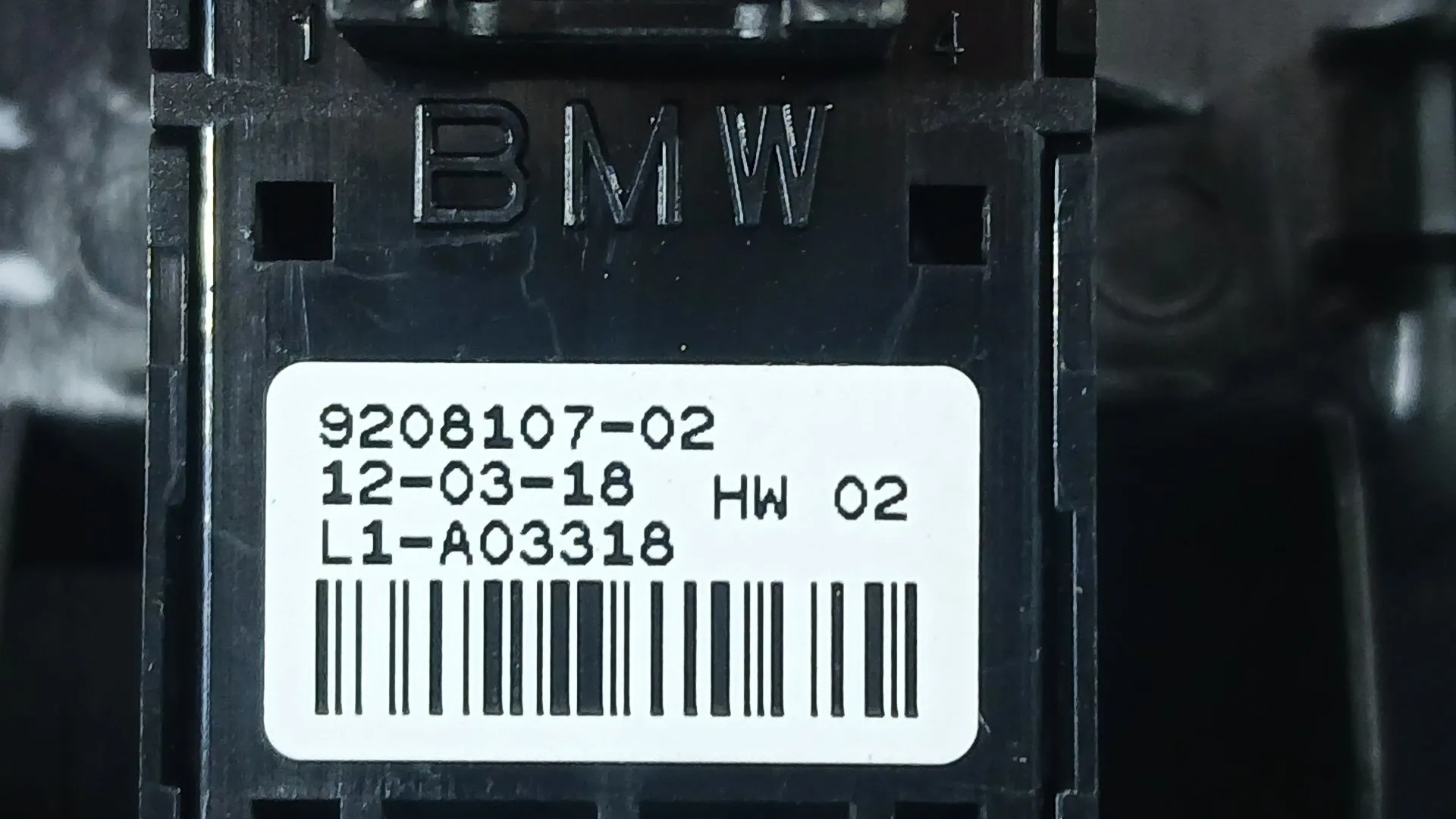 Mando Elevalunas Delantero Derecho para Bmw I3 (I01)