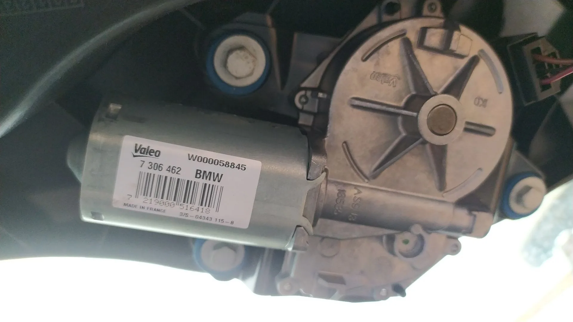 Motor Limpia Trasero para Bmw I3 (I01)