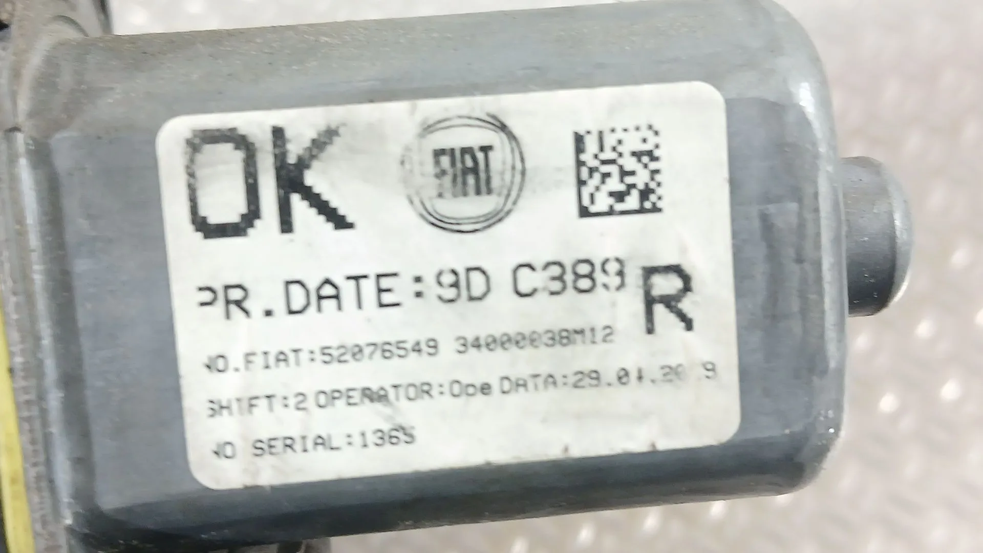Elevalunas Delantero Derecho para Fiat Panda (312_, 319_)
