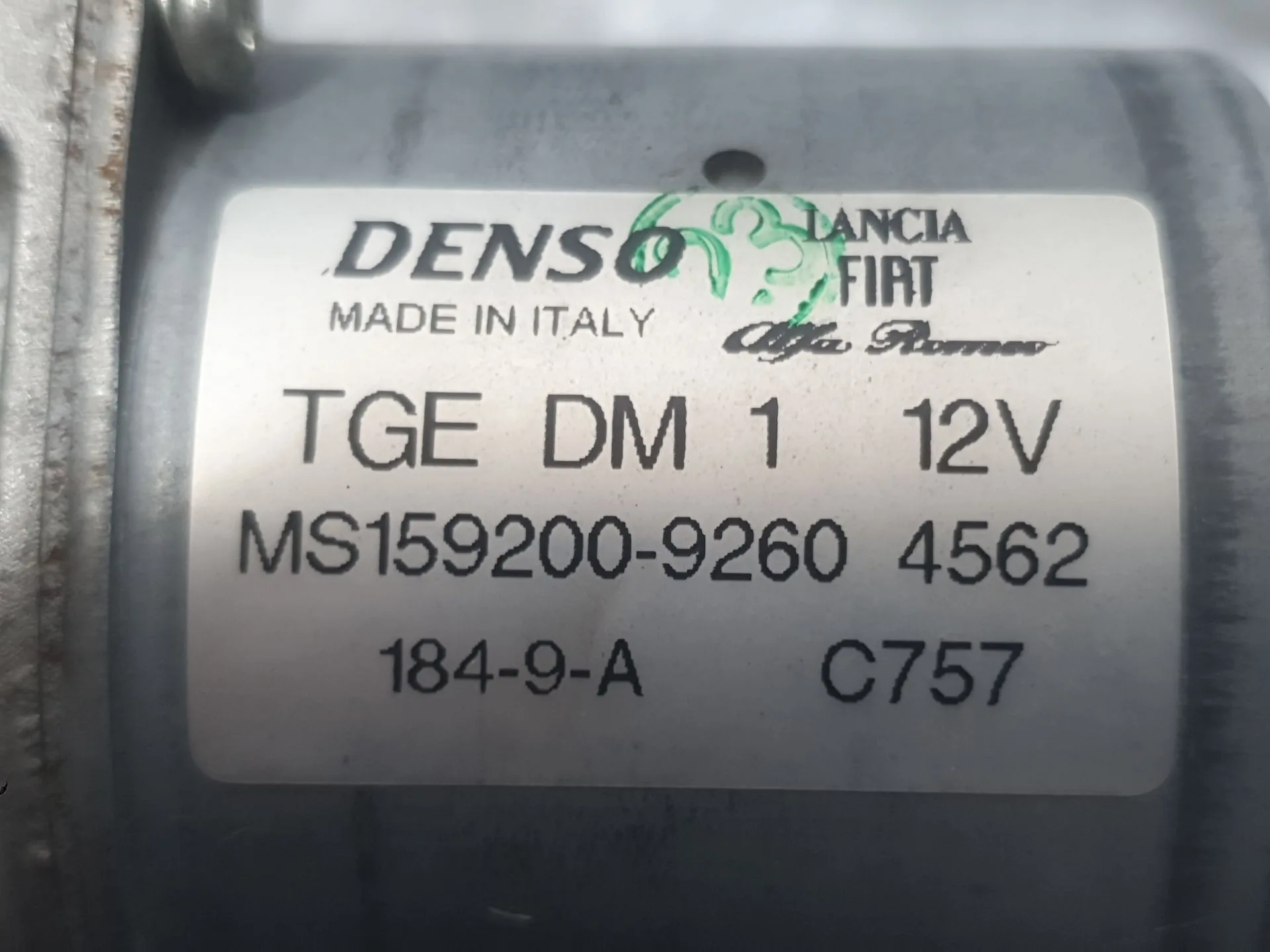 Motor Limpia Delantero para Fiat Panda (312_, 319_)