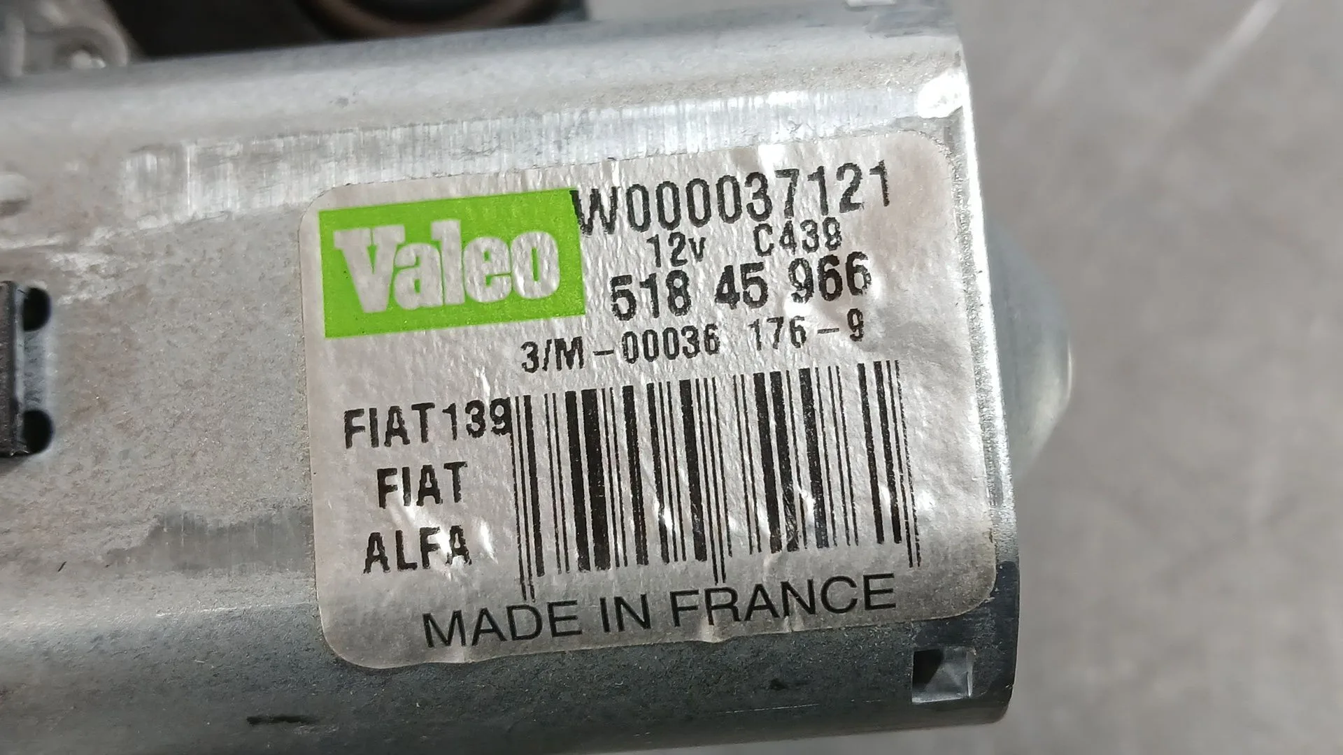 Motor Limpia Trasero para Fiat Panda (312_, 319_)