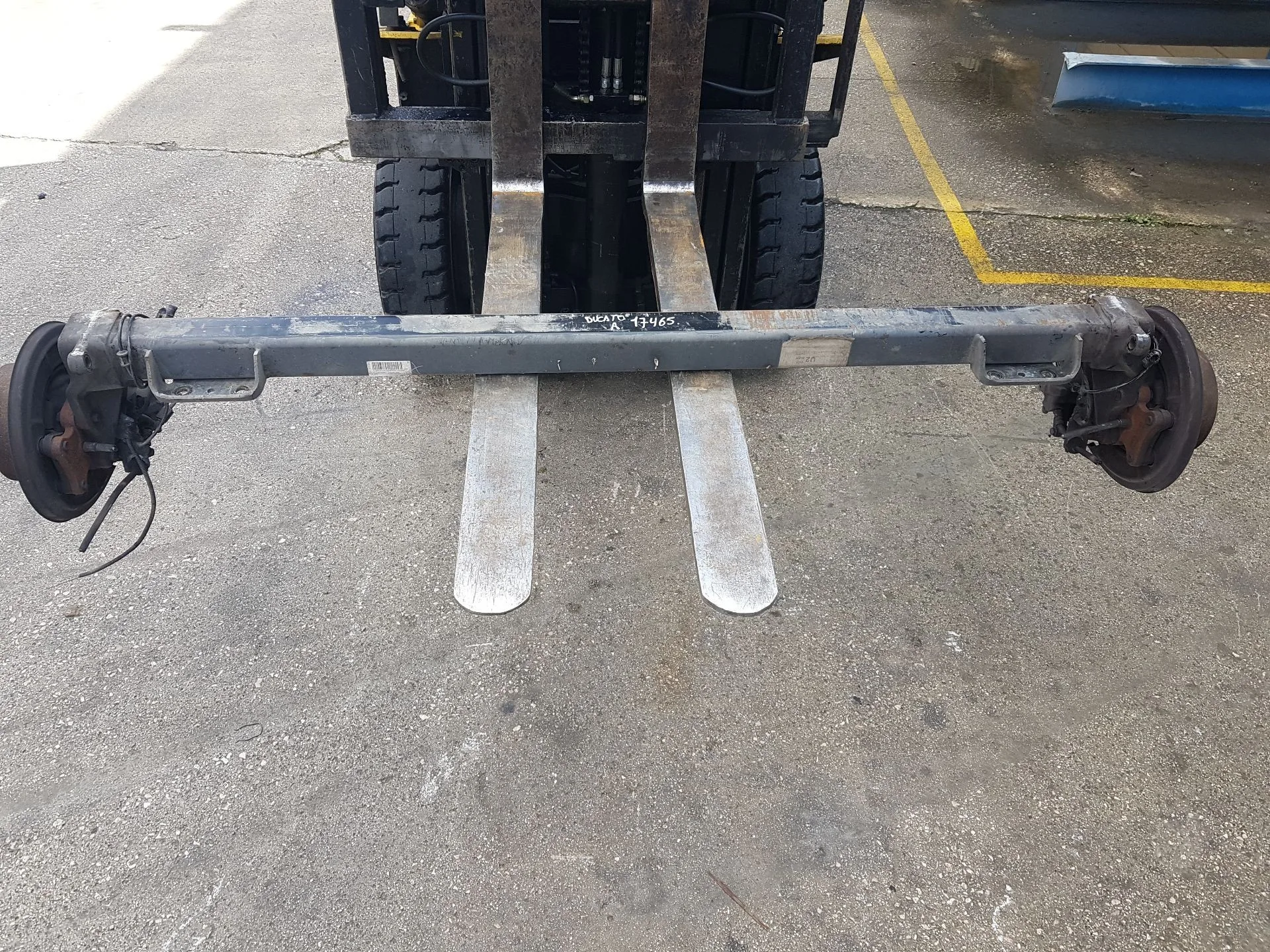Puente Trasero para Fiat Ducato Furgoneta (250_)