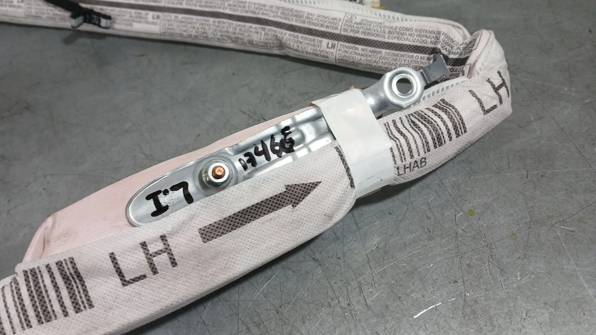 Airbag Cortina Delantero Izquierdo para Citroën C3 Iii (Sx)