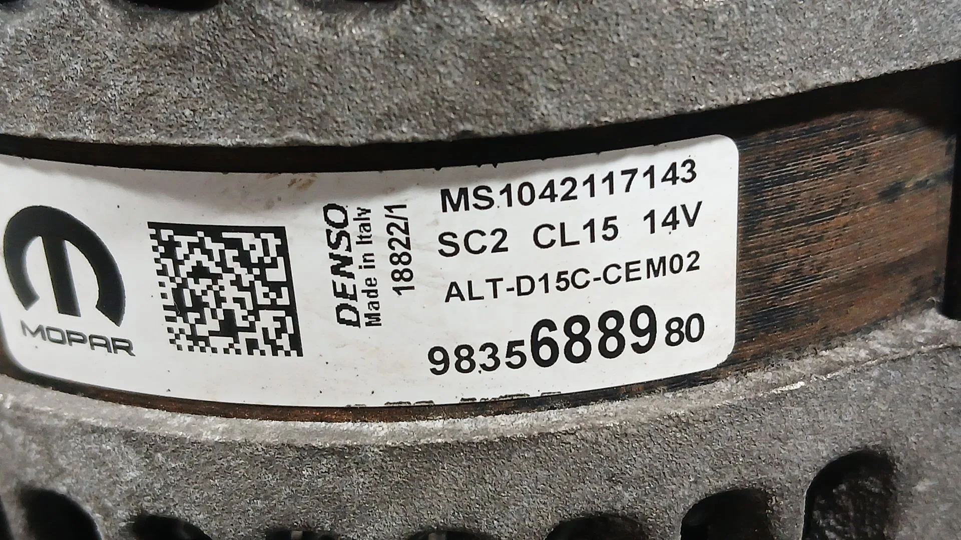 Alternador para Citroën C3 Iii (Sx)