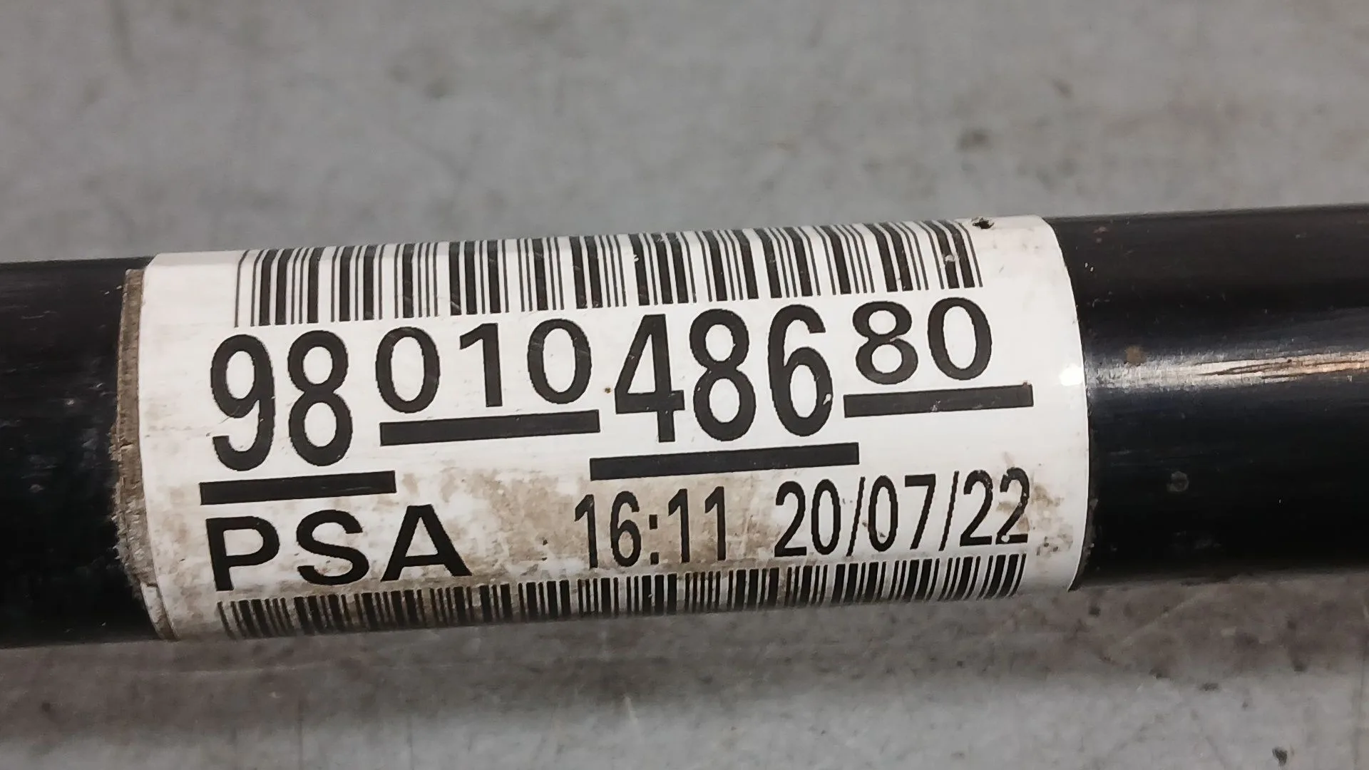 Transmision Delantera Derecha para Citroën C3 Iii (Sx)