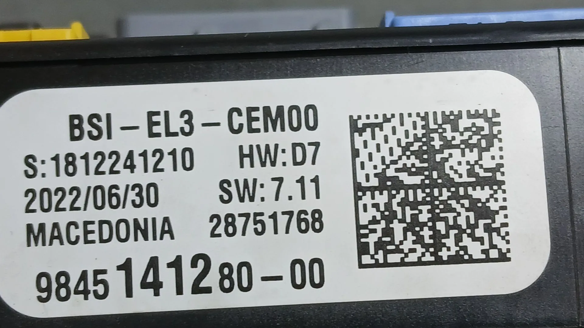 Caja Reles / Fusibles para Citroën C3 Iii (Sx)