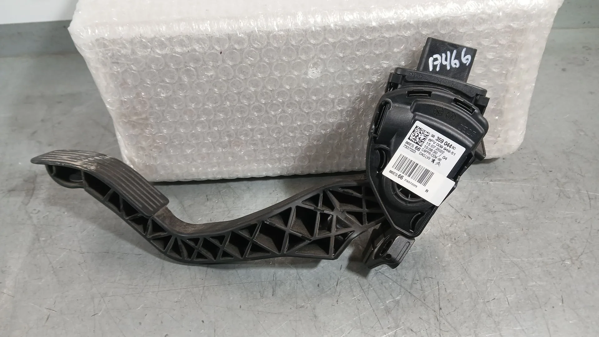 Potenciometro Pedal para Citroën C3 Iii (Sx)