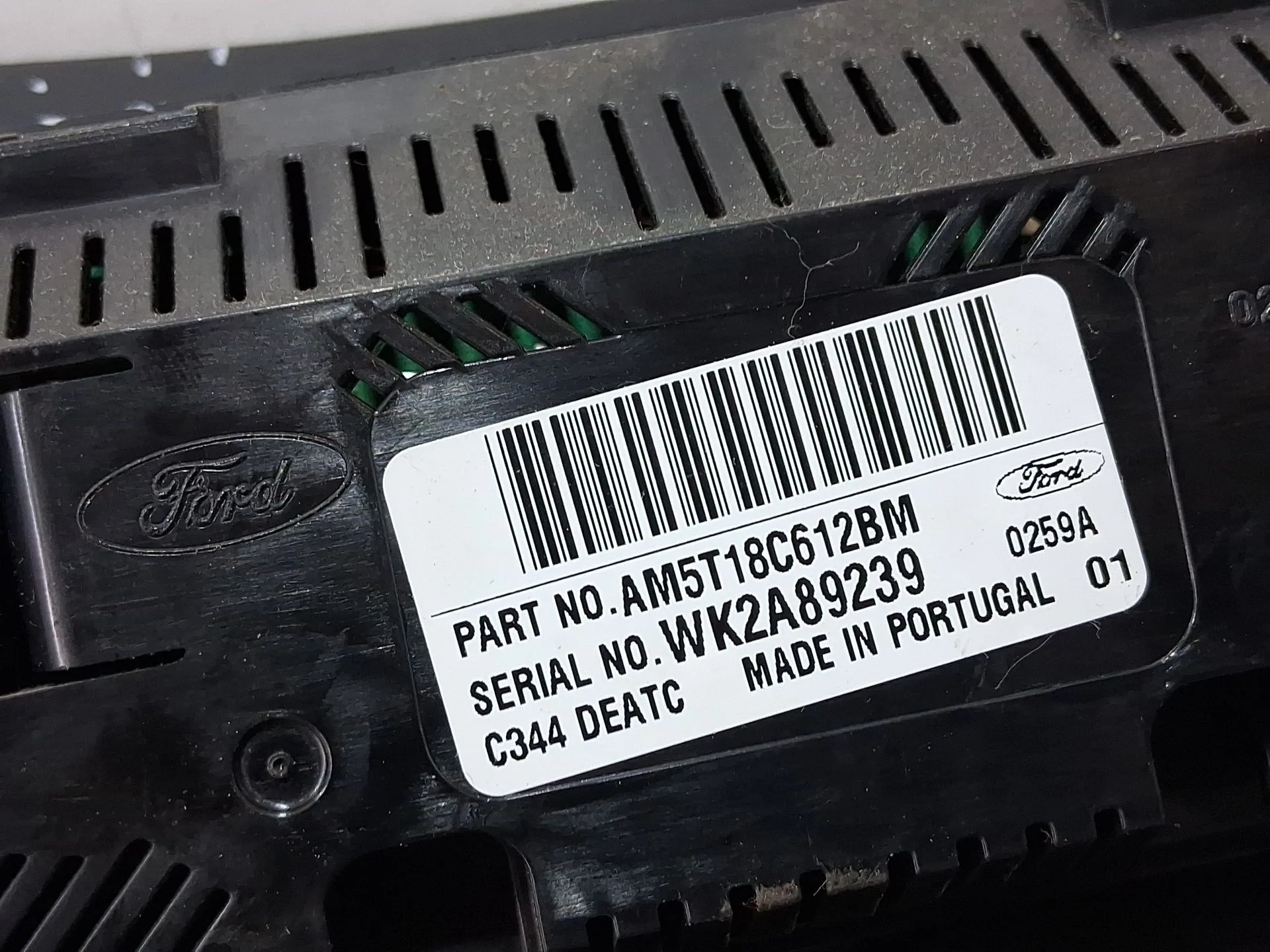 Mando Climatizador para Ford C-Max Ii (Dxa/Cb7, Dxa/Ceu)