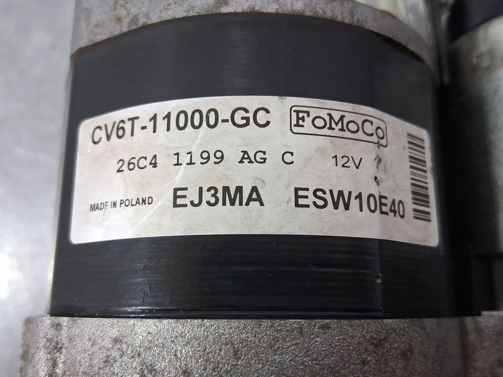Motor Arranque para Ford C-Max Ii (Dxa/Cb7, Dxa/Ceu)