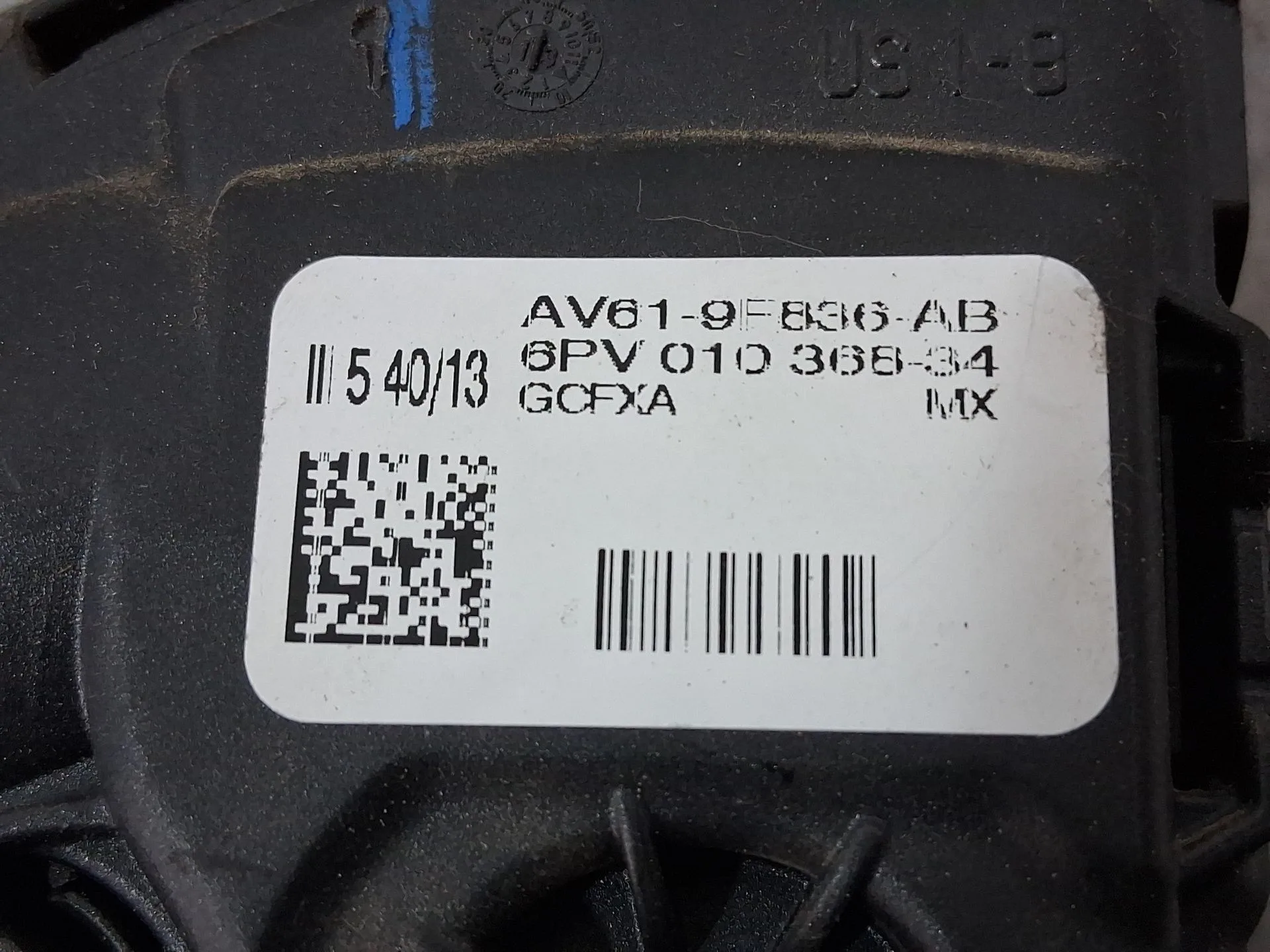 Potenciometro Pedal para Ford C-Max Ii (Dxa/Cb7, Dxa/Ceu)