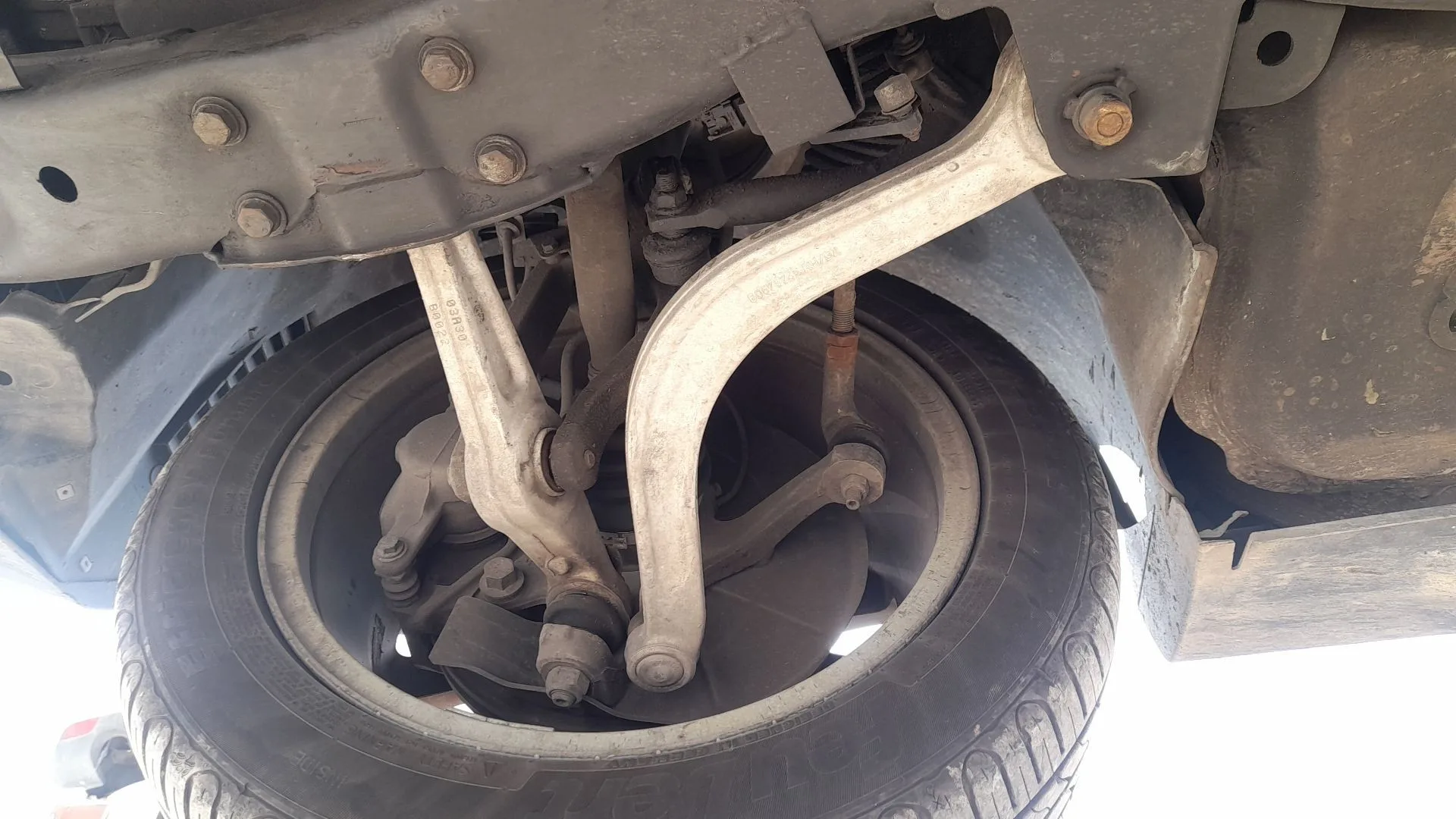 Brazo Suspension Inferior Delantero Derecho para Lancia Thesis (841_)