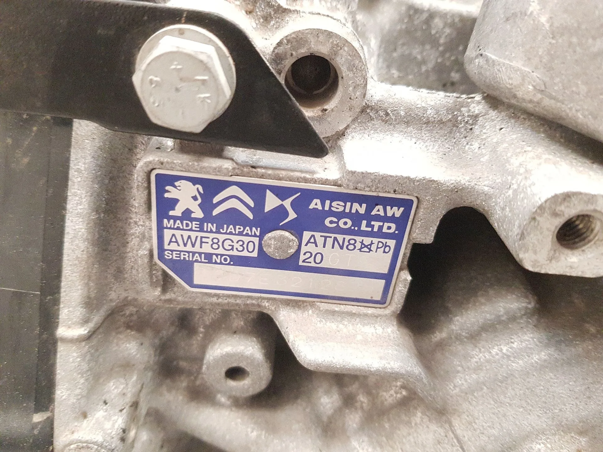Caja Cambios para Citroën C5 Aircross (Ac_, Aj_, Ar_, A4_)
