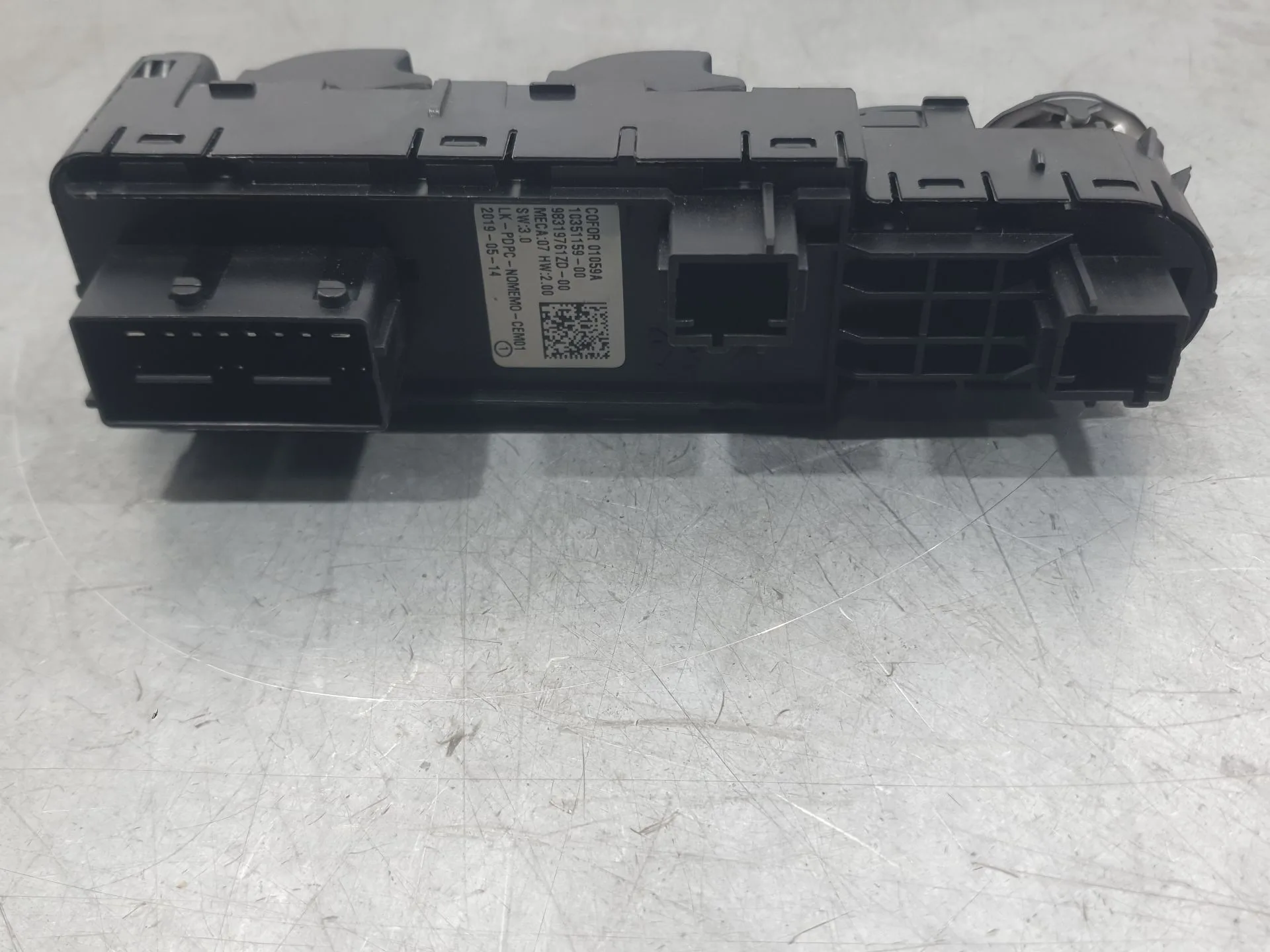 Mando Elevalunas Delantero Izquierdo para Citroën C5 Aircross (Ac_, Aj_, Ar_, A4_)