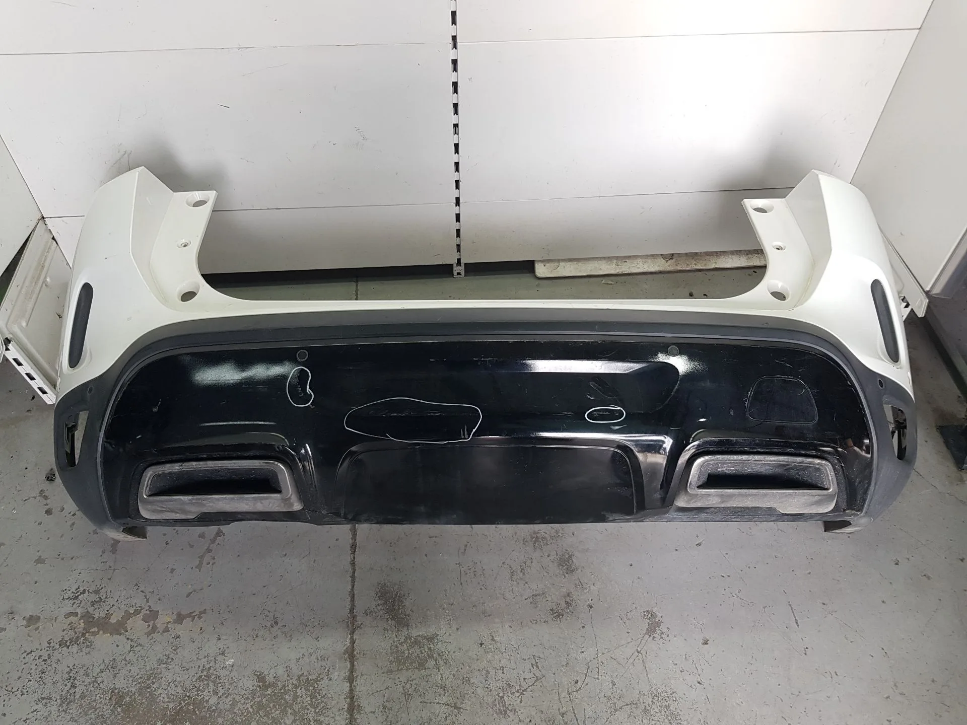 Paragolpes Trasero para Citroën C5 Aircross (Ac_, Aj_, Ar_, A4_)