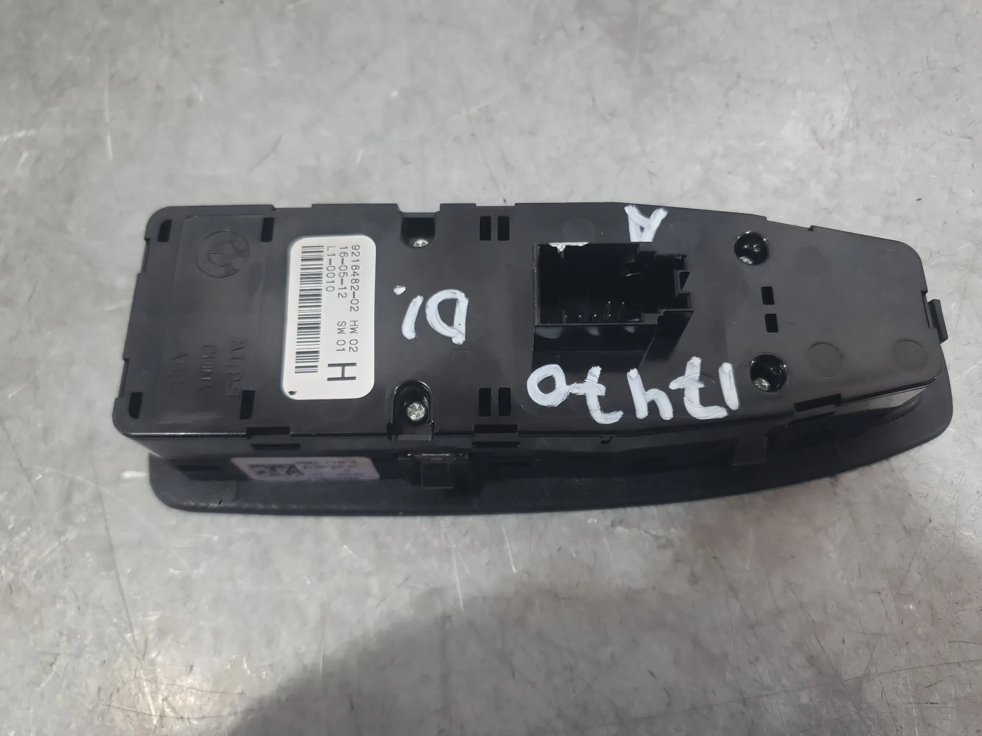 Mando Elevalunas Delantero Izquierdo para Bmw 3 (F30, F80)