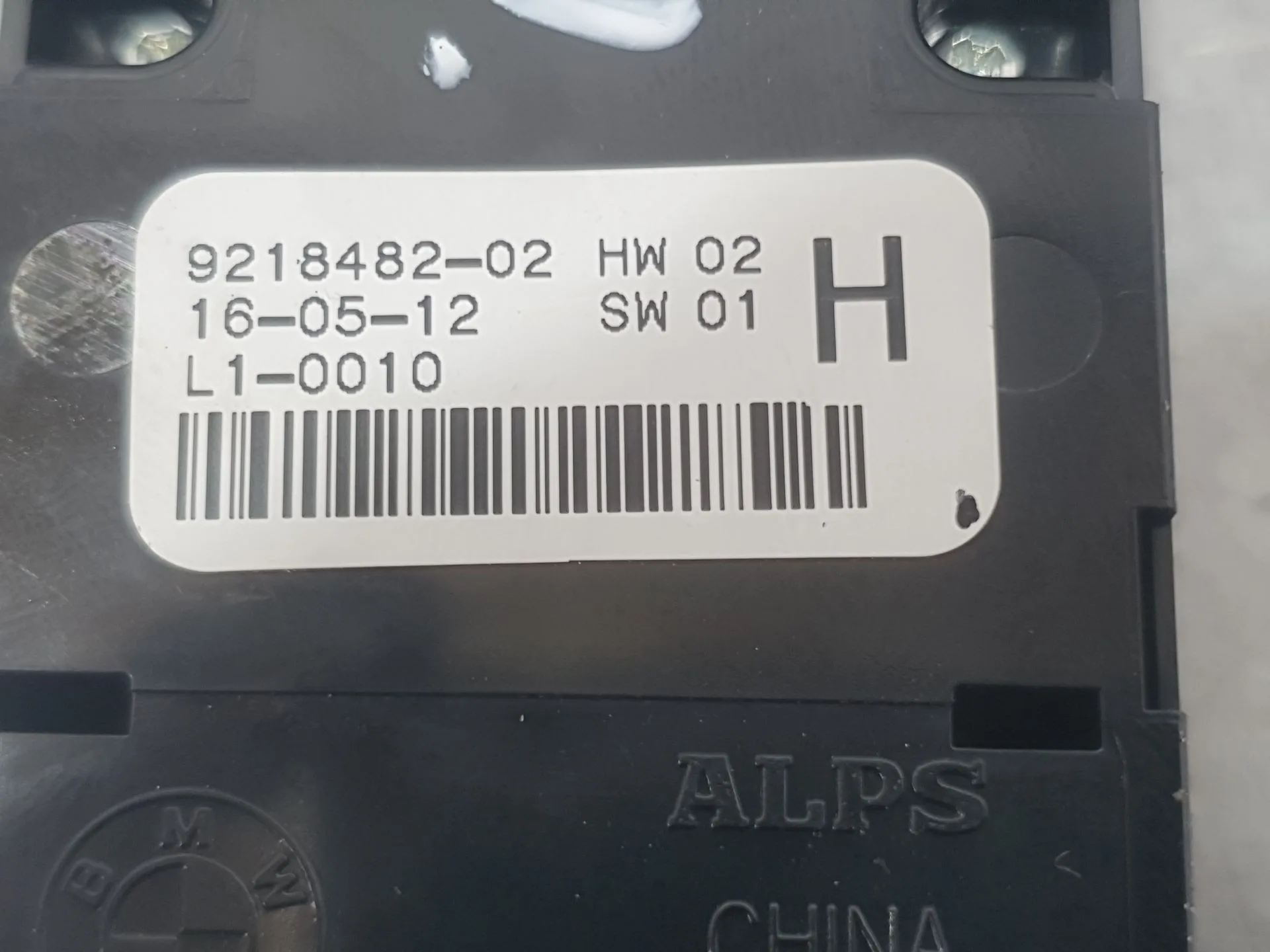 Mando Elevalunas Delantero Izquierdo para Bmw 3 (F30, F80)