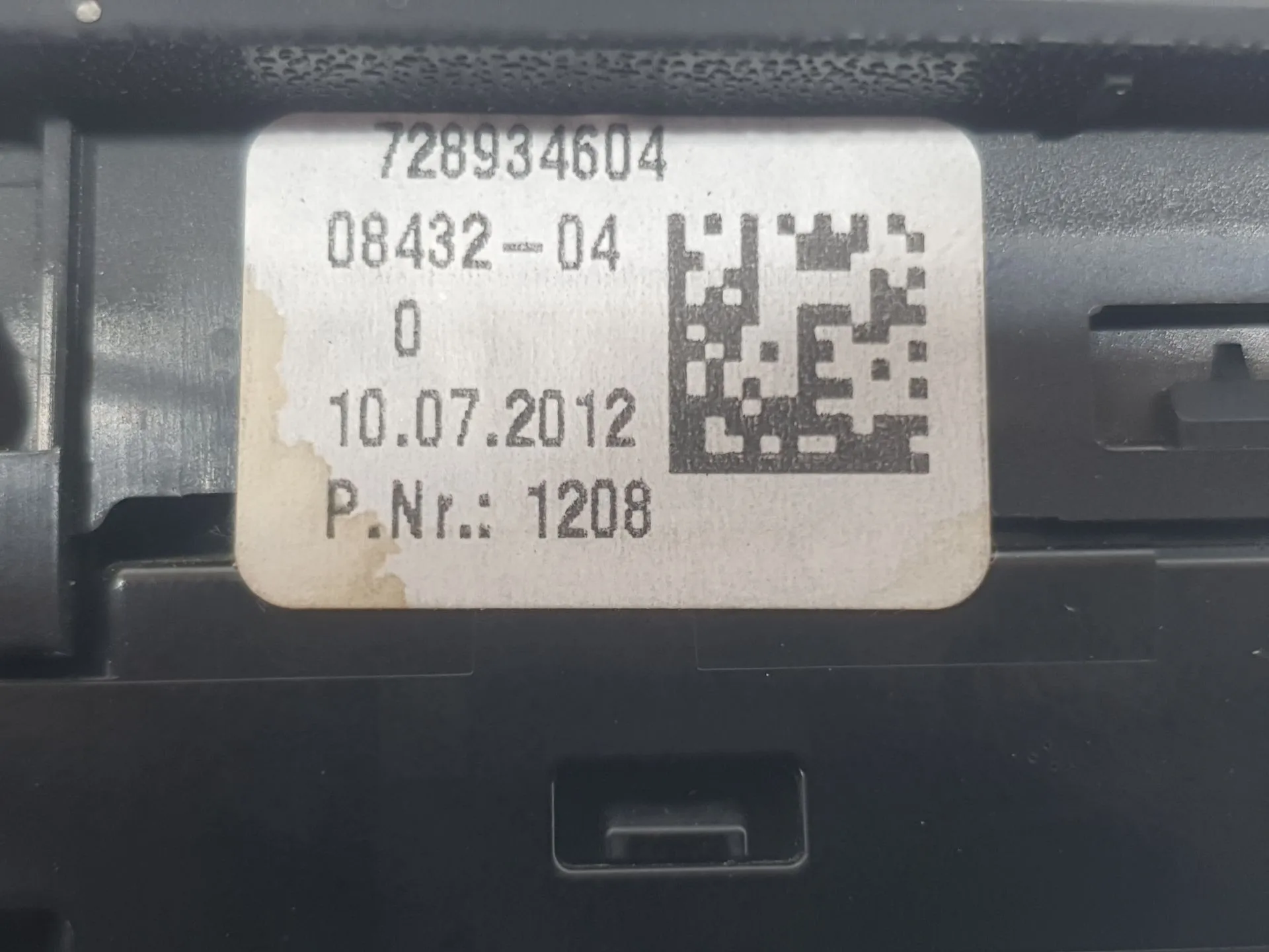 Mando Elevalunas Delantero Izquierdo para Bmw 3 (F30, F80)