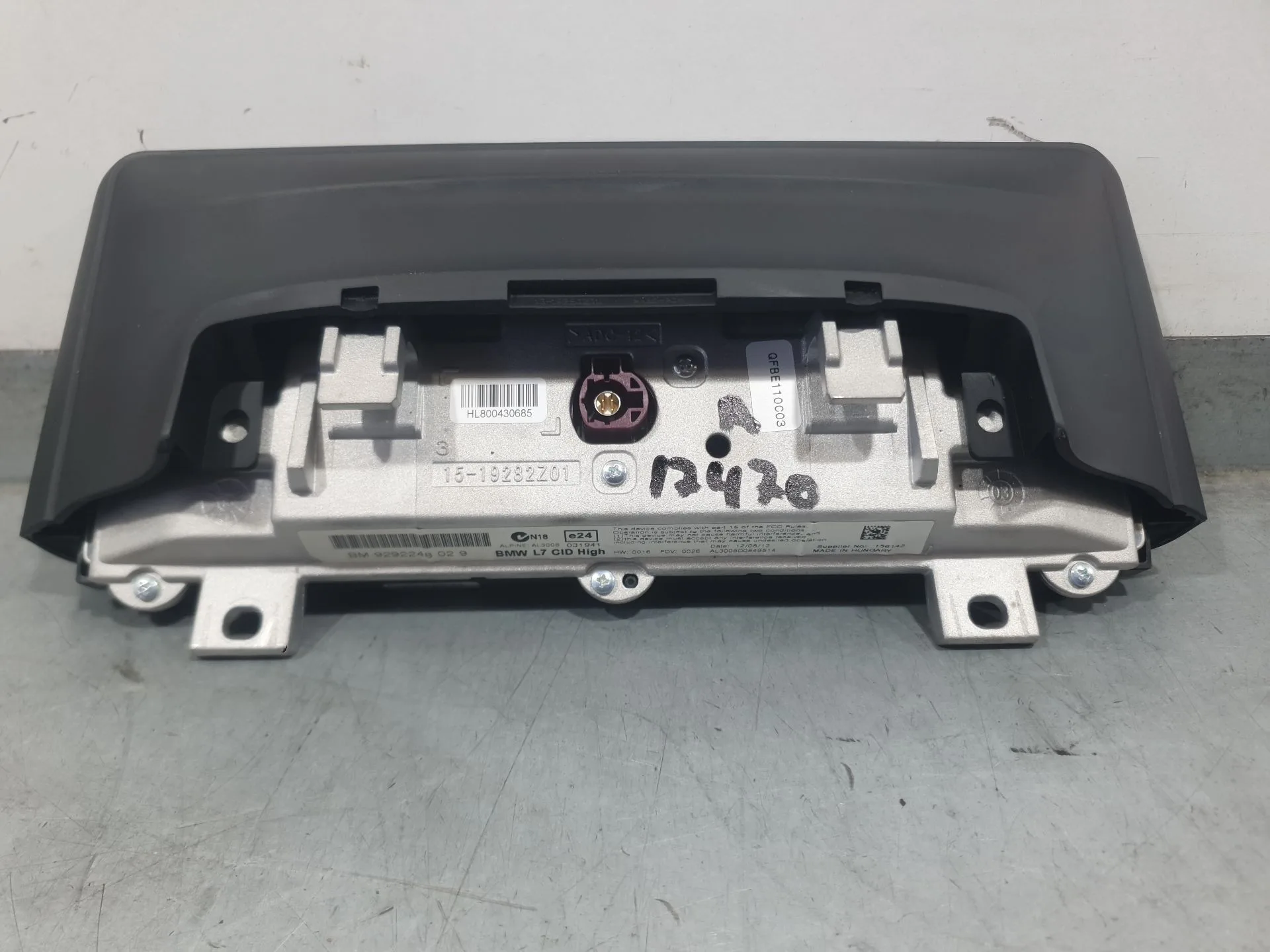 Sistema Navegacion Gps para Bmw 3 (F30, F80)