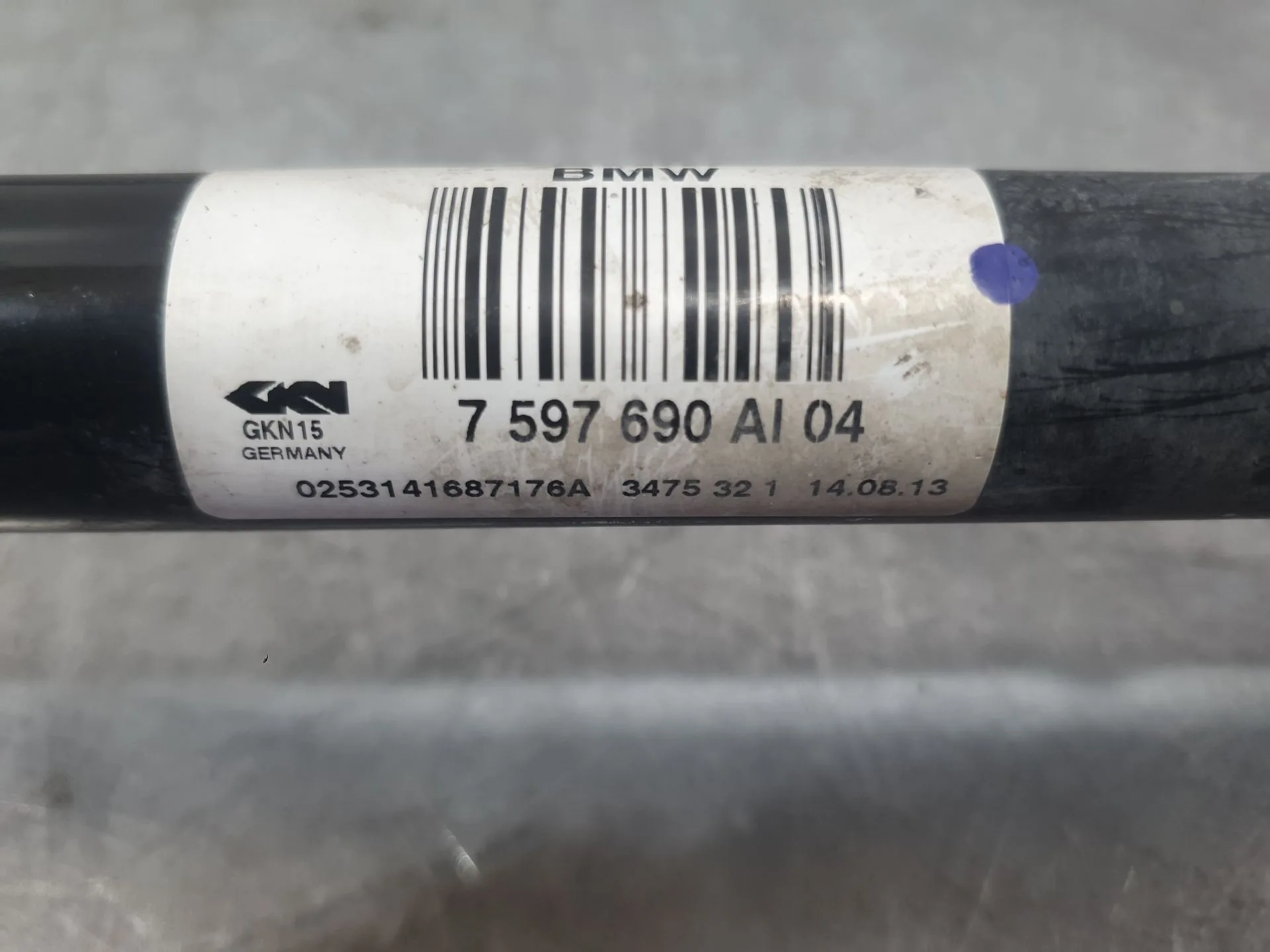 Transmision Trasera Derecha para Bmw 3 (F30, F80)