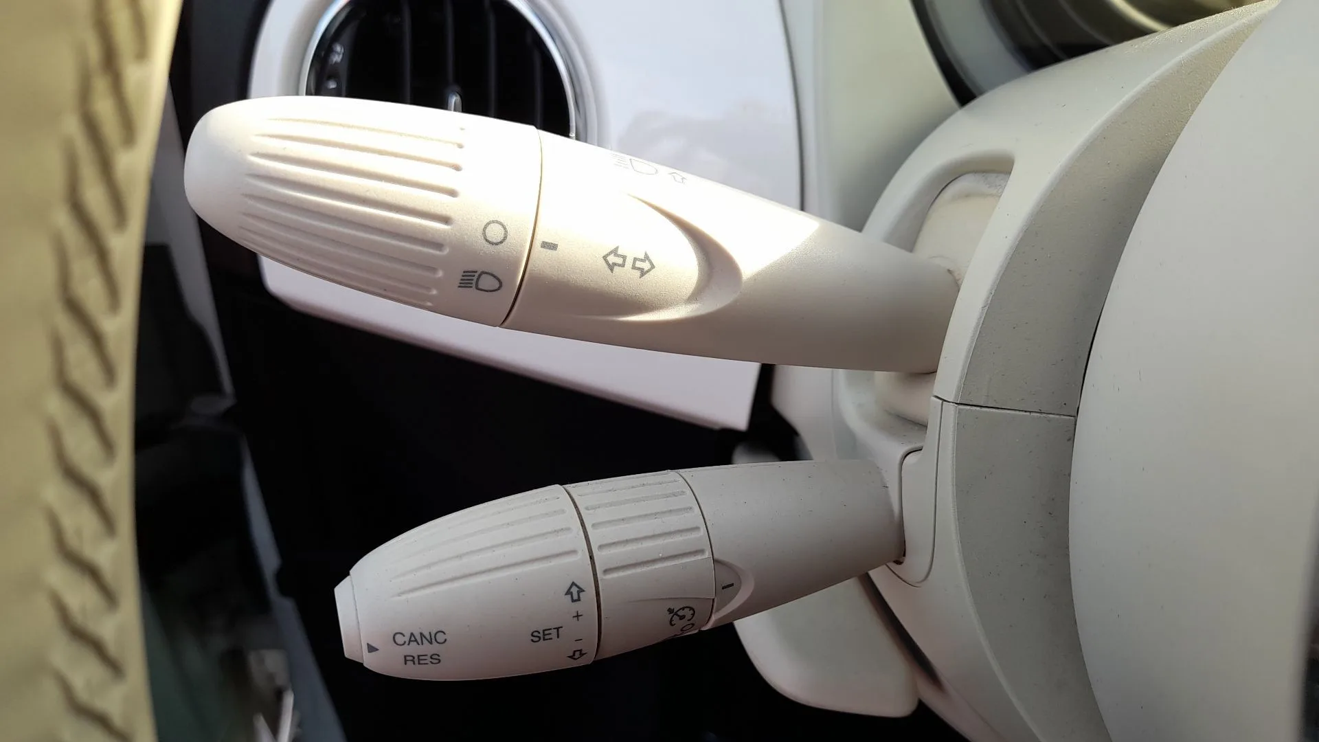 Mando Luces Y Limpia para Fiat 500 C (312_)