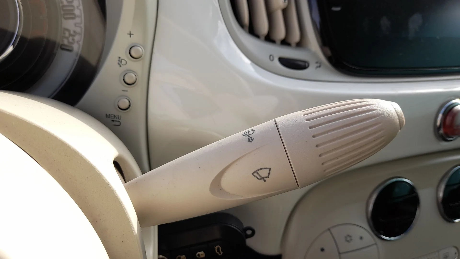 Mando Luces Y Limpia para Fiat 500 C (312_)