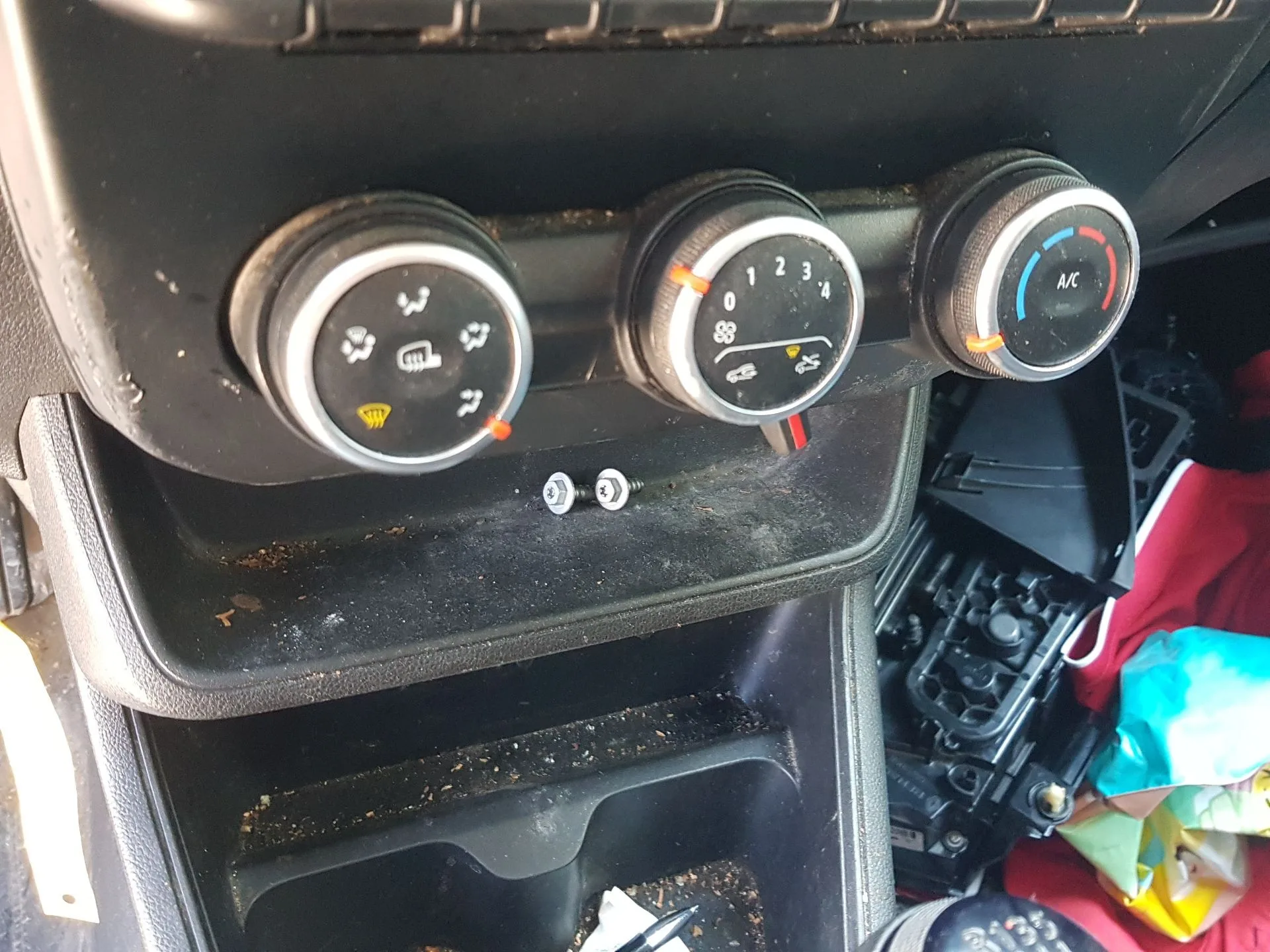 Mando Calefaccion / Aire Acondicionado para Renault Express Furgoneta/Monovolumen