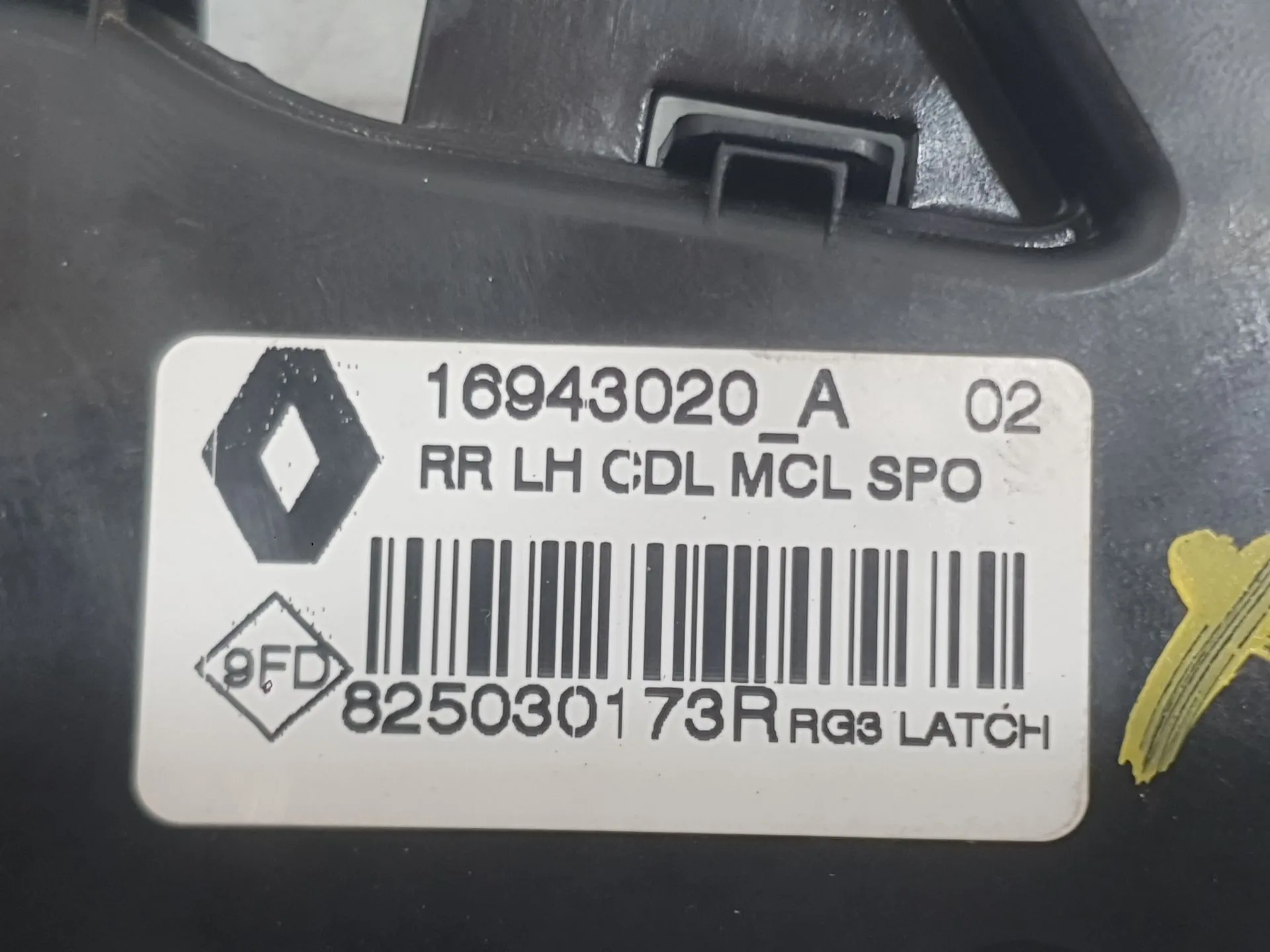 Cerradura Puerta Trasera Izquierda para Renault Megane Iv Hatchback (B9A/M/N_)