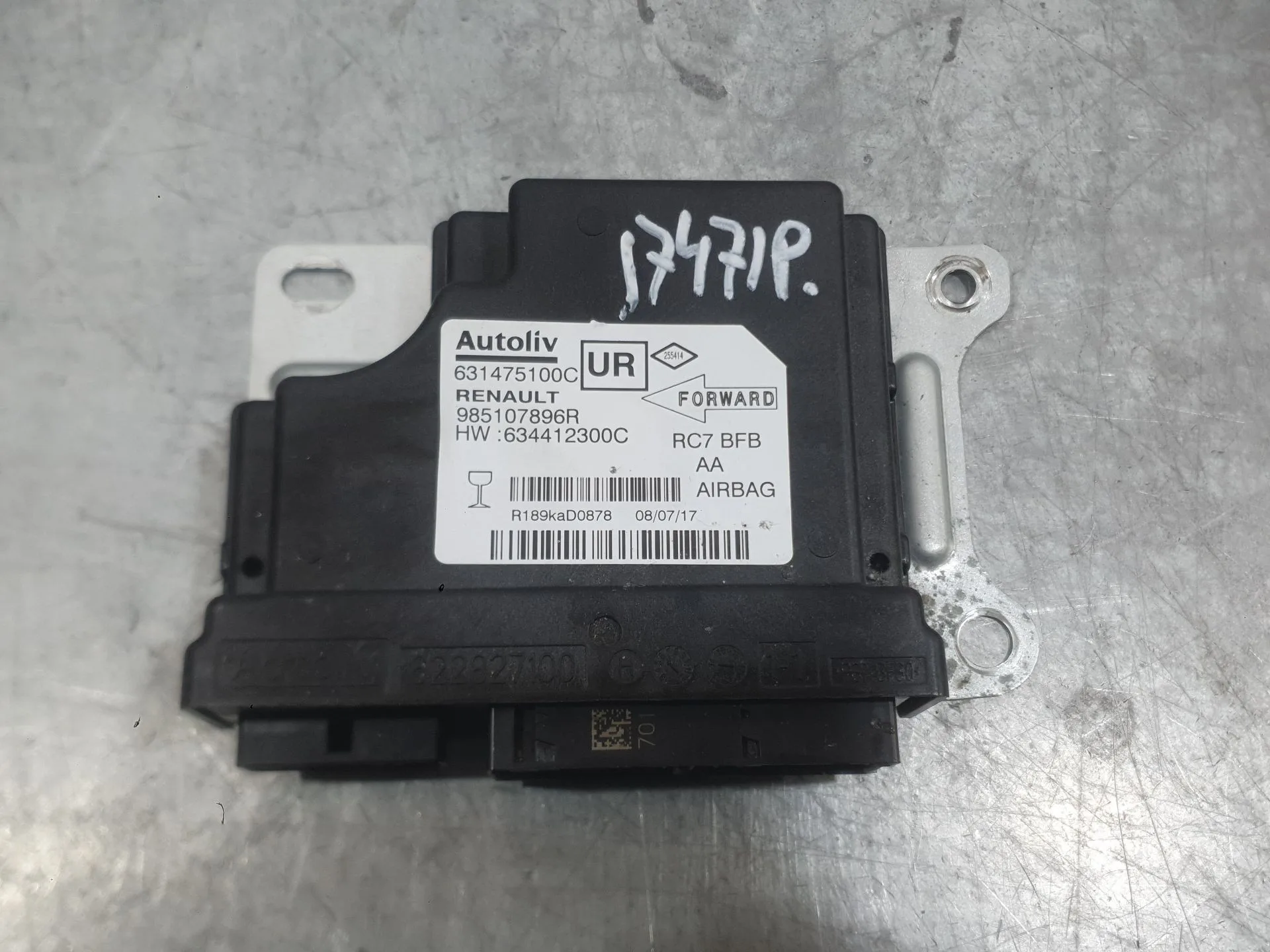 Kit Airbag para Renault Megane Iv Hatchback (B9A/M/N_)